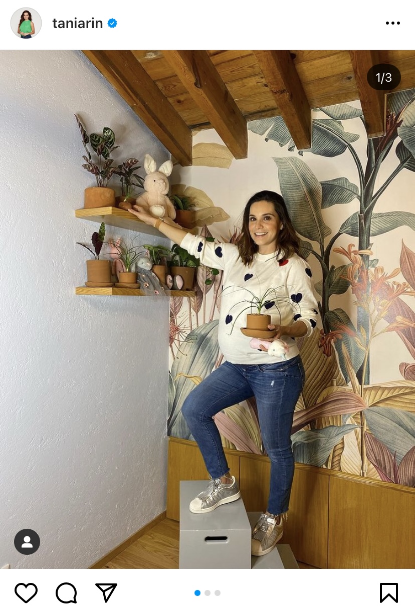 Cuando se enteró de que sería madre por segunda vez, Tania Rincón estaba a cargo de la conducción del programa Guerreros (Foto: Instagram/@taniarin)