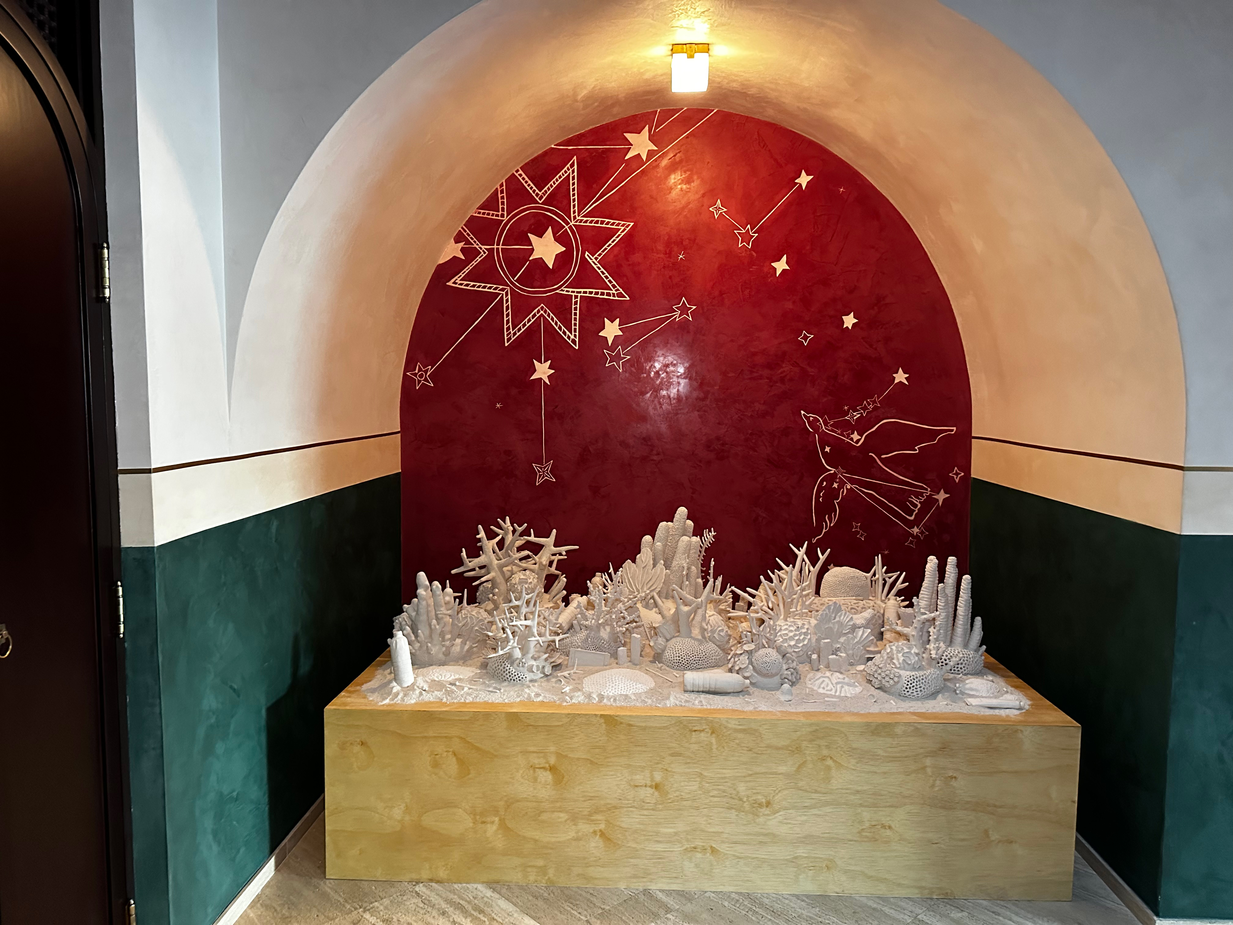 "Beatriz Chachamovits", de Beatriz Chachamovits, en Esmé Miami Beach Hotel. (Ronen Suarc)