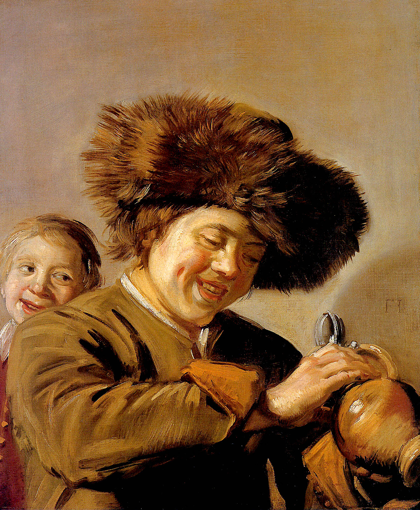 "Dos jóvenes riendo con una jarra de cerveza", de Frans Hals fue robada por tercera vez 