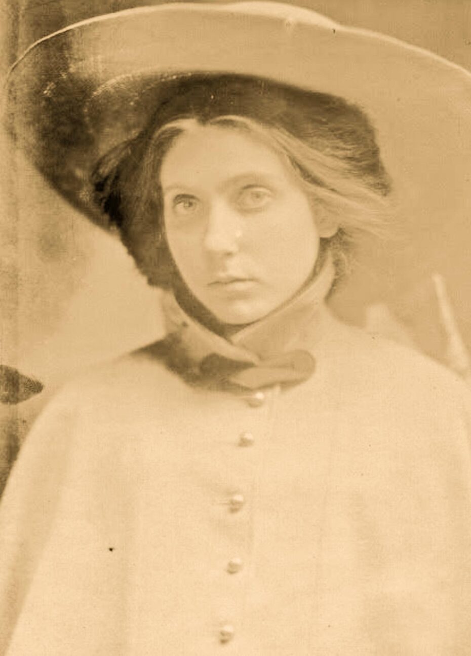 Un retrato de Beatrice Wood, unos años antes de la tragedia del Titanic
