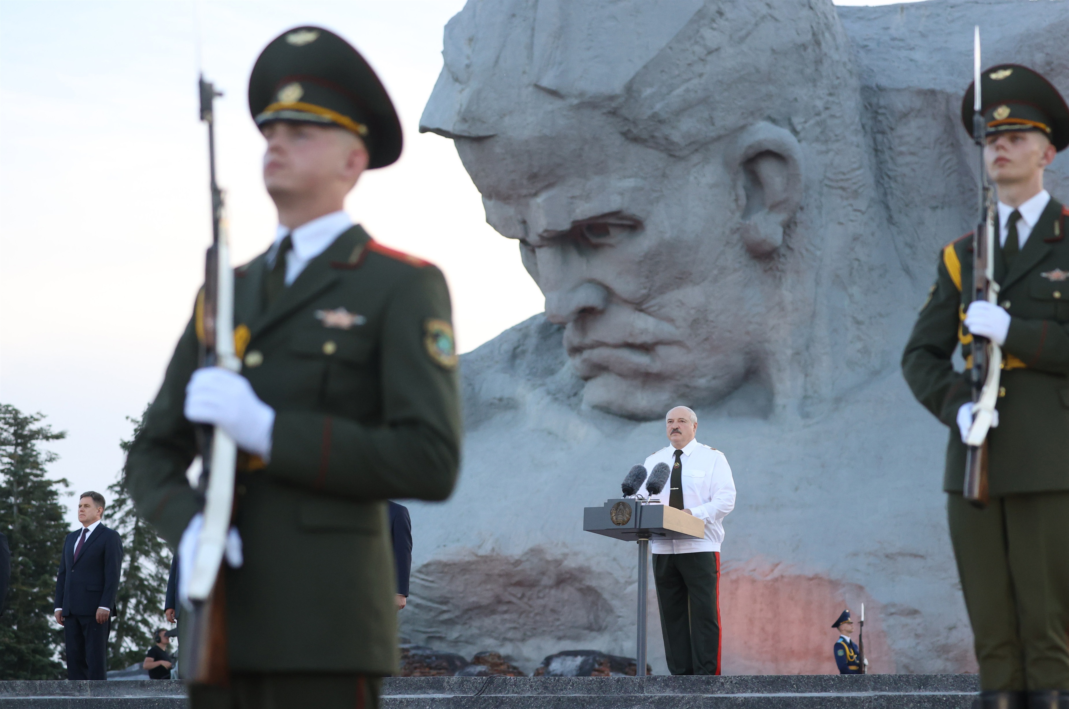 Lukashenko, durante un acto público (Foto: Europa Press)
