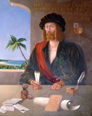 Nicolás de Ovando, 2° gobernador general del Virreinato de Indias (1502-1509). Durante su período en La Española, llegó la orden de la Reina de promover matrimonios interraciales 