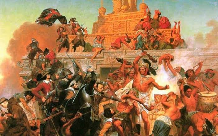 El disgusto por el dominio de los mexicas sobre otros pueblos desembocó en la caída de Tenochtitlan (Foto: Twitter@Cuauhtemoc_1521)