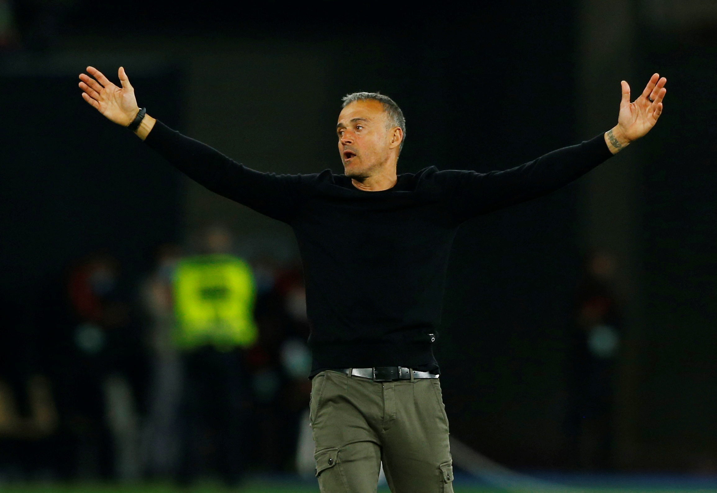  Uno de los puntos flojos de Luis Enrique es su relación con la prensa