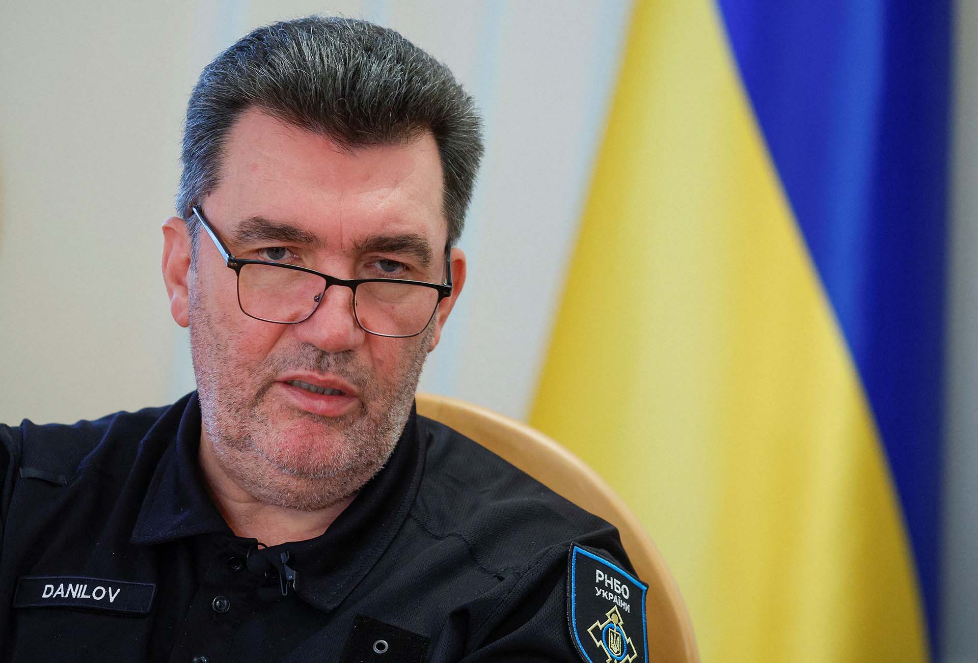 Oleksiy Danilov, secretario del Consejo de Defensa y Seguridad Nacional de Ucrania, en la foto a principios de este mes (REUTERS/Valentyn Ogirenko)