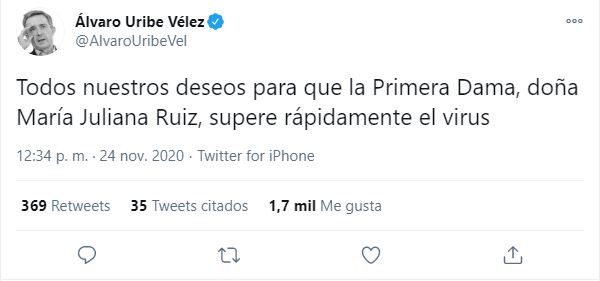 Tweet Uribe