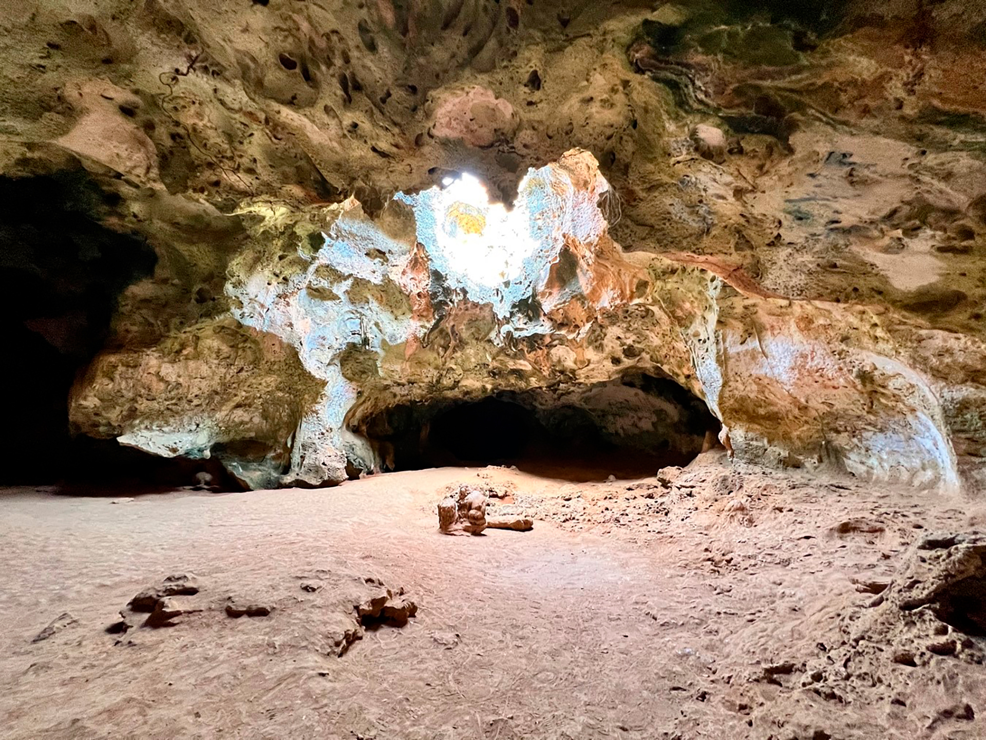 Cuevas Guadirikiri, en el Parque Nacional Arikok