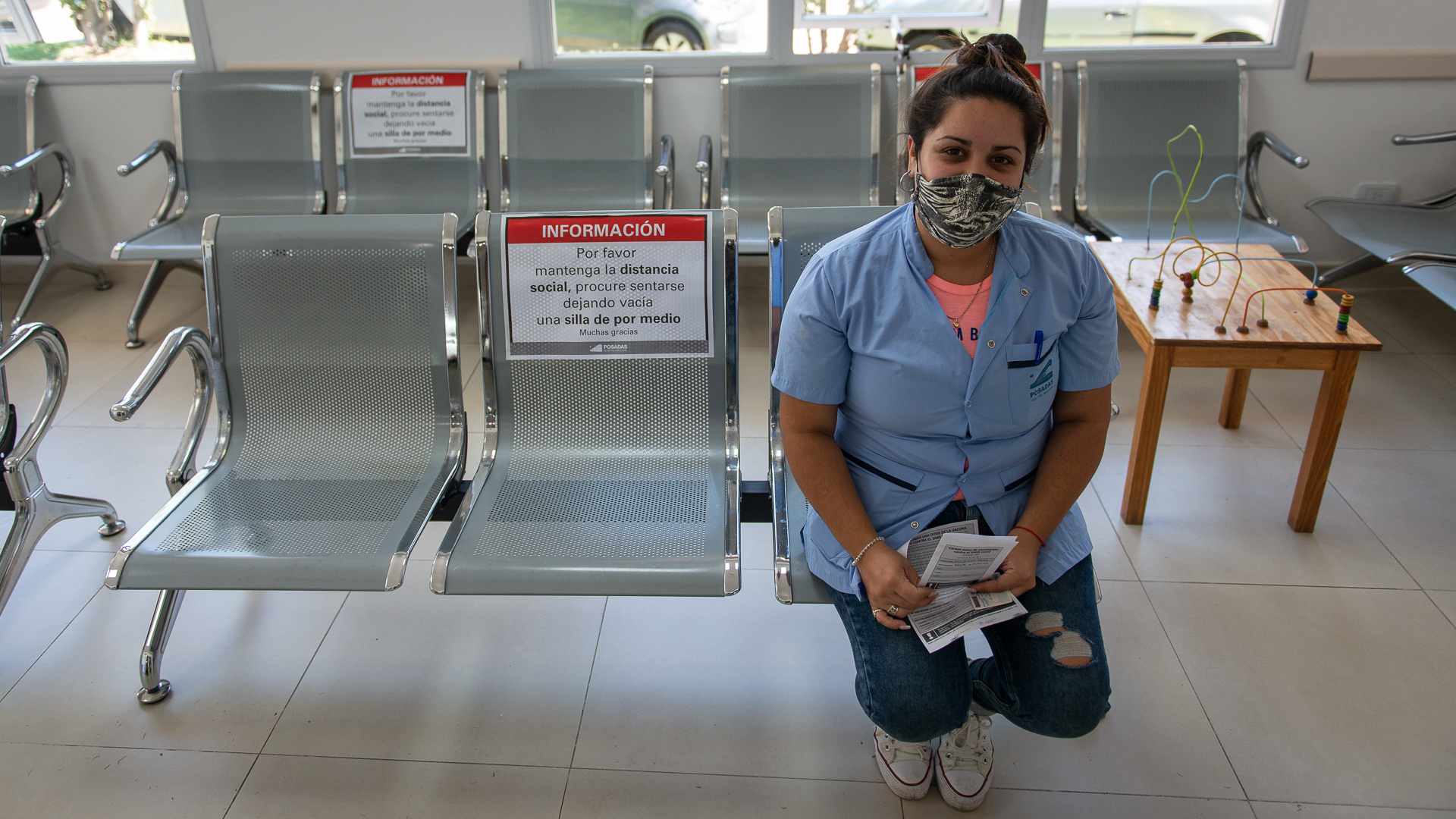 En el Posadas trabajan más de 5200 personas y calculan que para la semana que viene estarán todos inmunizados