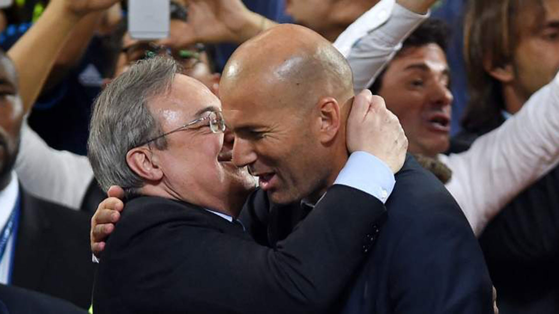 Florentino Pérez convenció a Zidane para volver en 2019 (Reuters)