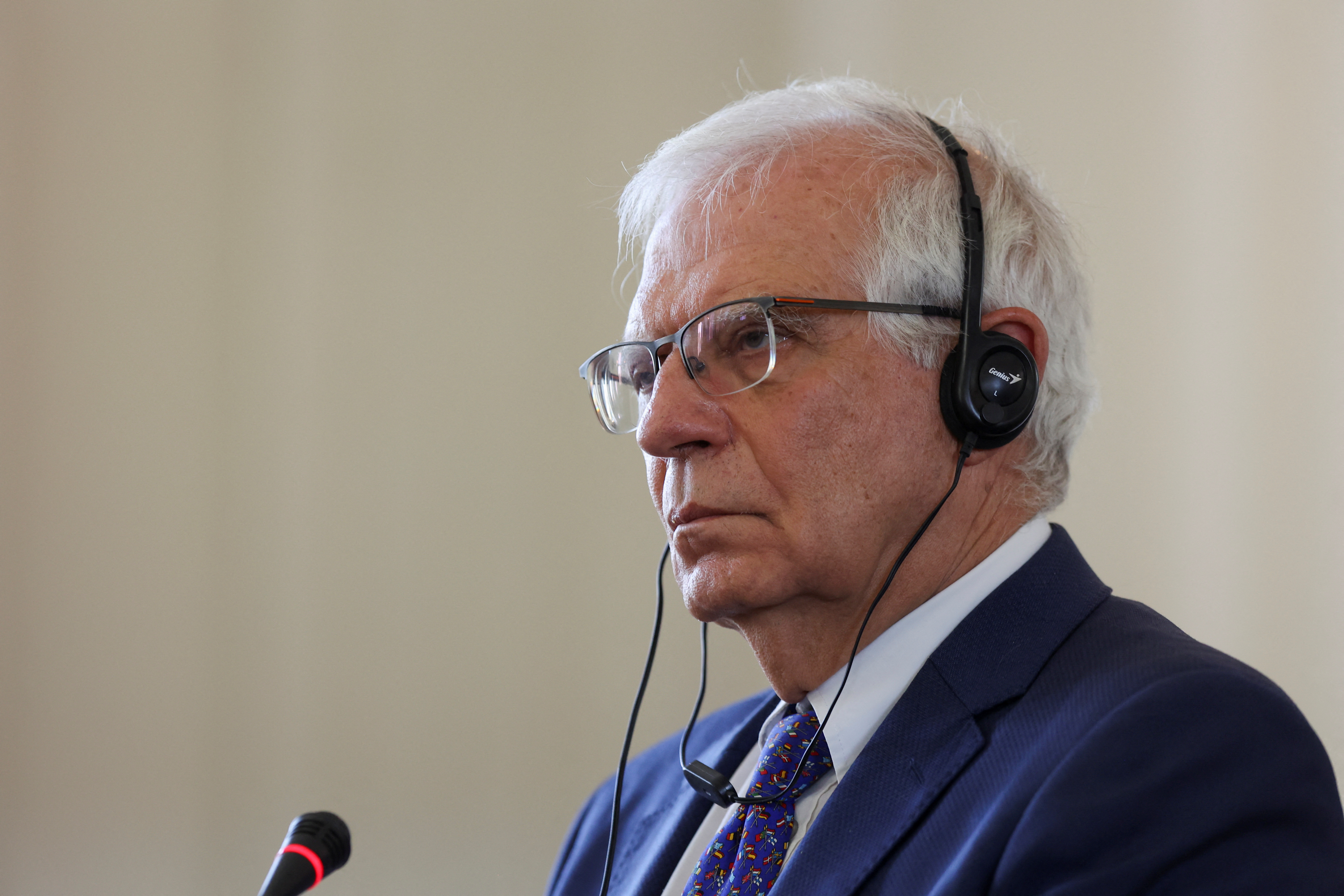     Joseph Borrell, head of European diplomacy and the latest negotiator in Vienna.  (Majid Askaripour / WANA (West Asia News Agency) via REUTERS)