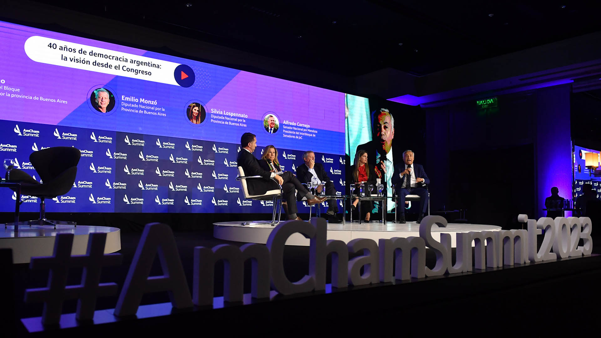 Amcham Summit 2023: una cumbre empresaria con candidatos cruzada por la incertidumbre económica y política - Infobae
