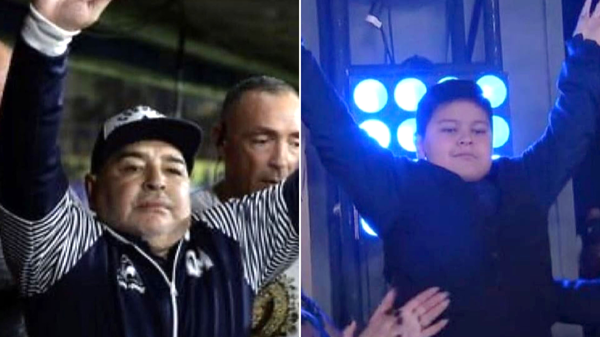 Diego Maradona y Dieguito