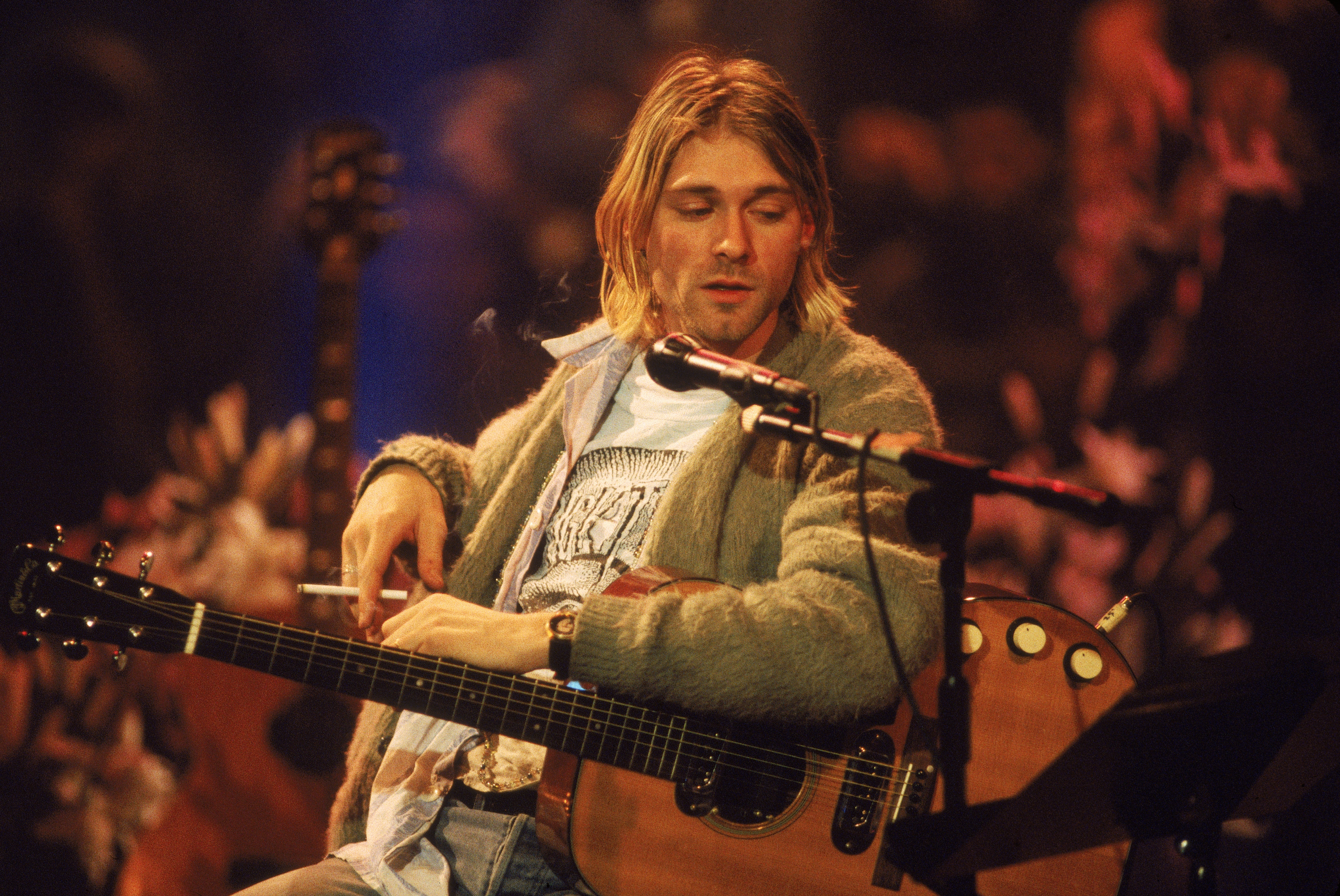 Hoy Kurt Cobain cumpliría 56 años. Se quitó la vida a los 27 años, el 5 de abril de 1994 (Photo by Frank Micelotta/Getty Images)
