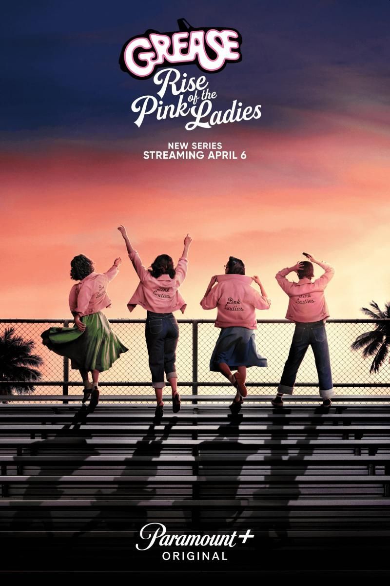 Póster oficial de "Grease: Rise of the Pink Ladies". (Paramount+)
