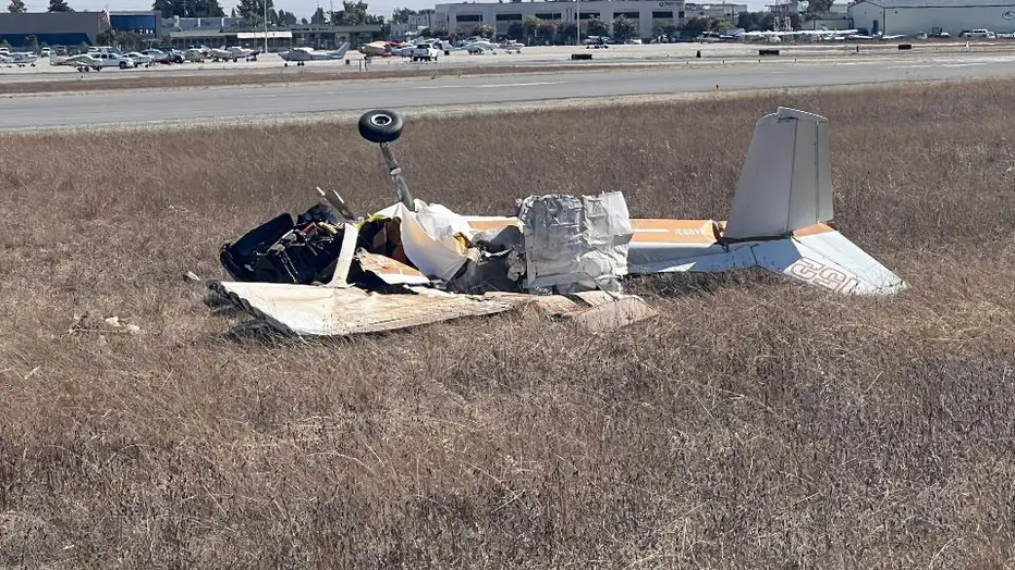 Al menos 2 muertos tras el choque de dos avionetas que intentaban aterrizar en un aeropuerto de California