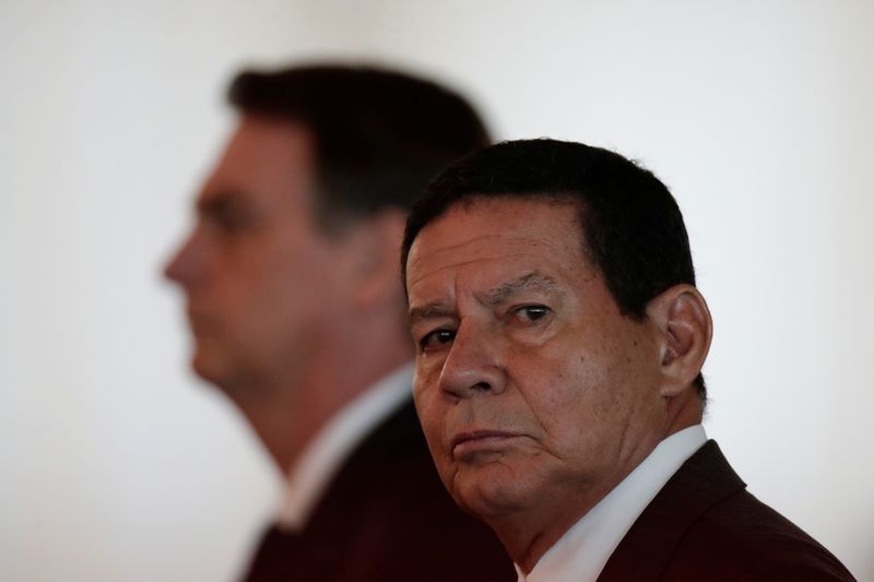 El vicepresidente de Brasil, Hamilton Mourão (Reuters)