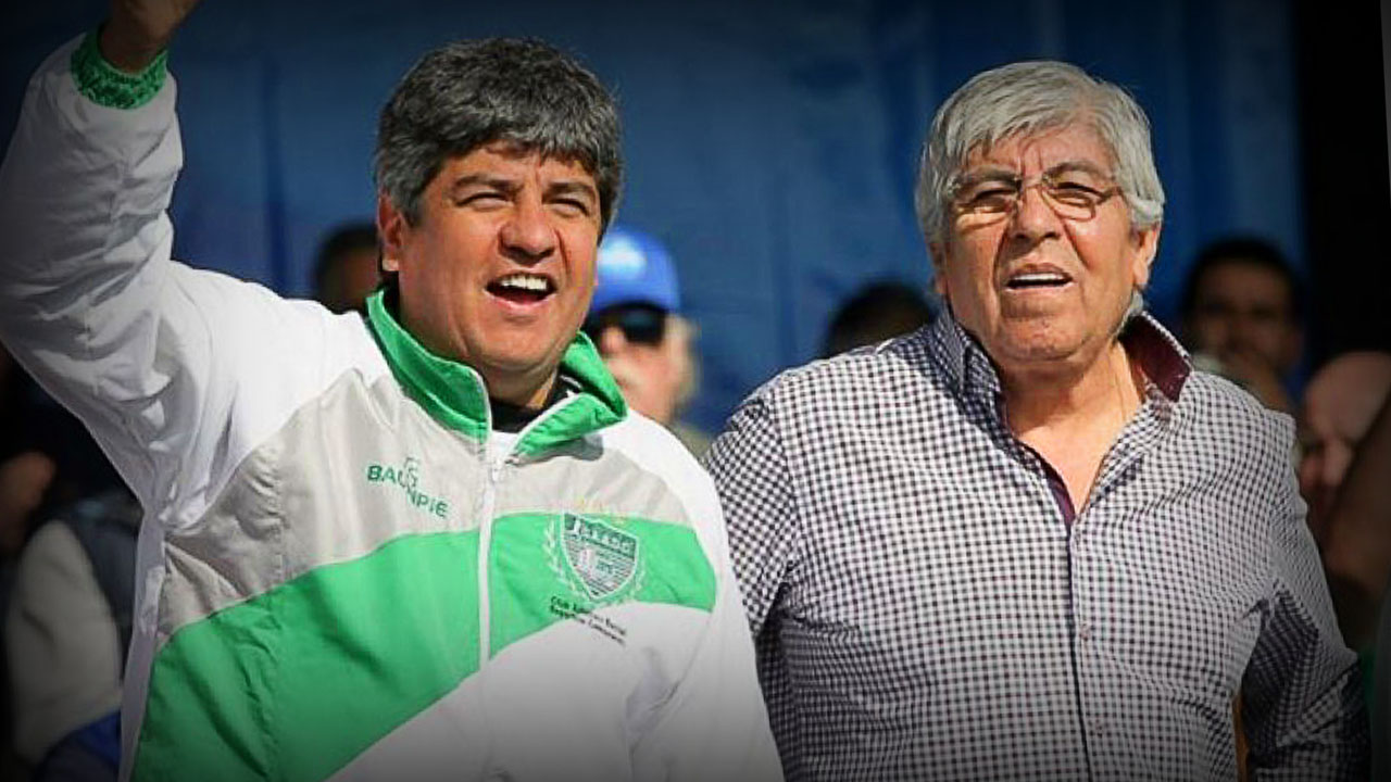 Pablo y Hugo Moyano, líderes del Sindicato de Camioneros