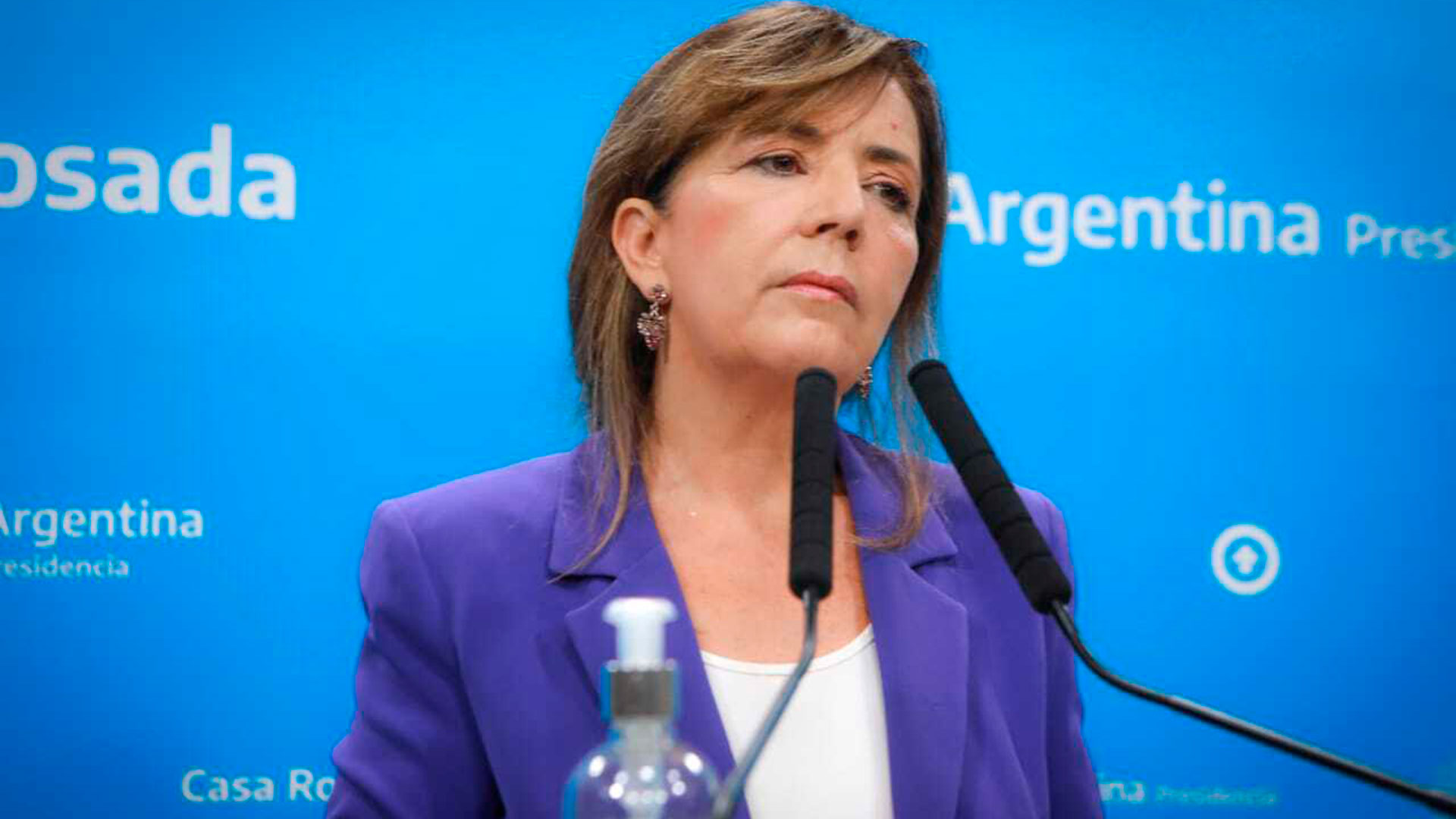 Gabriela Cerruti, vocera oficial del Gobierno 