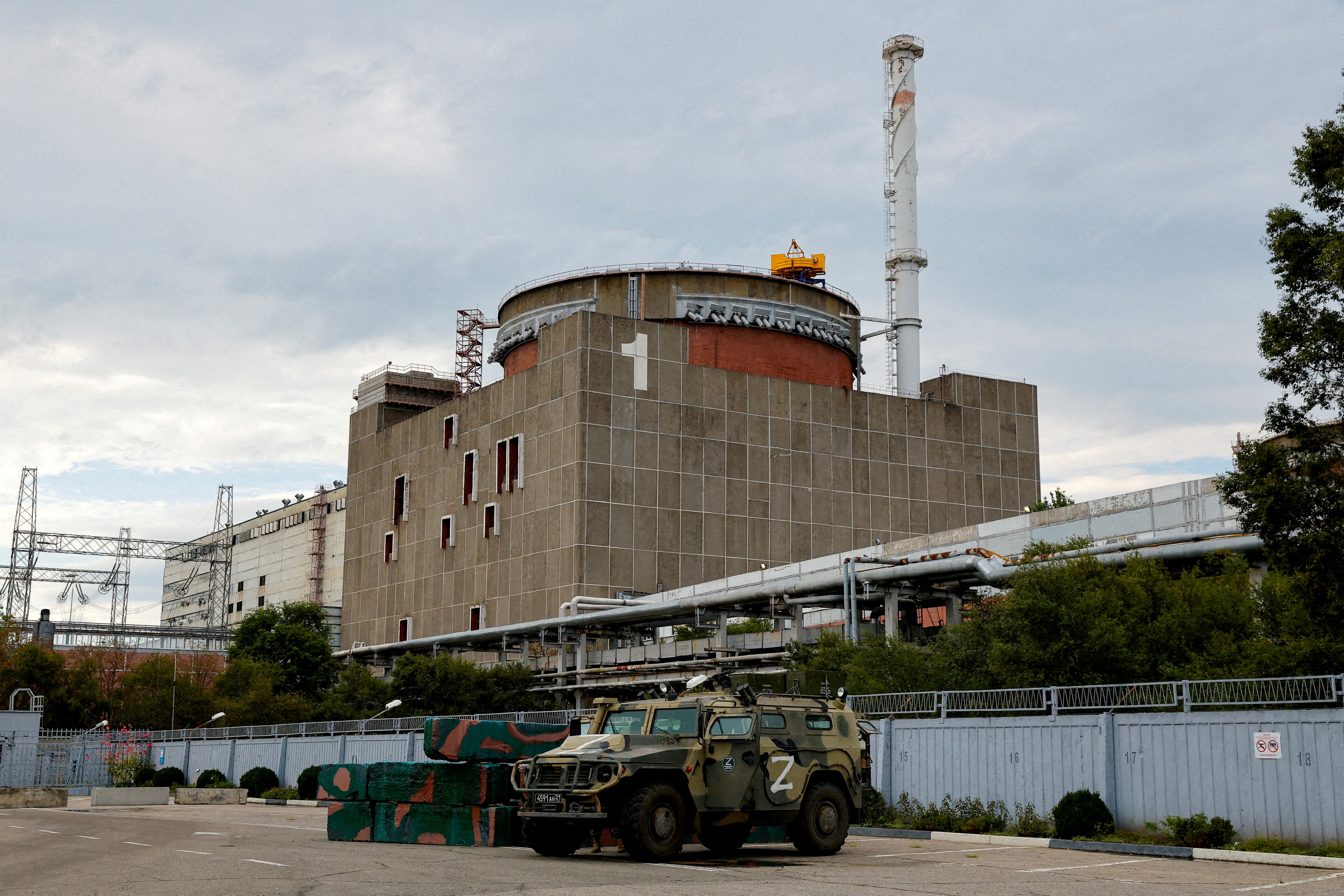 La central de Zaporizhzhia se encuentra sin energía externa