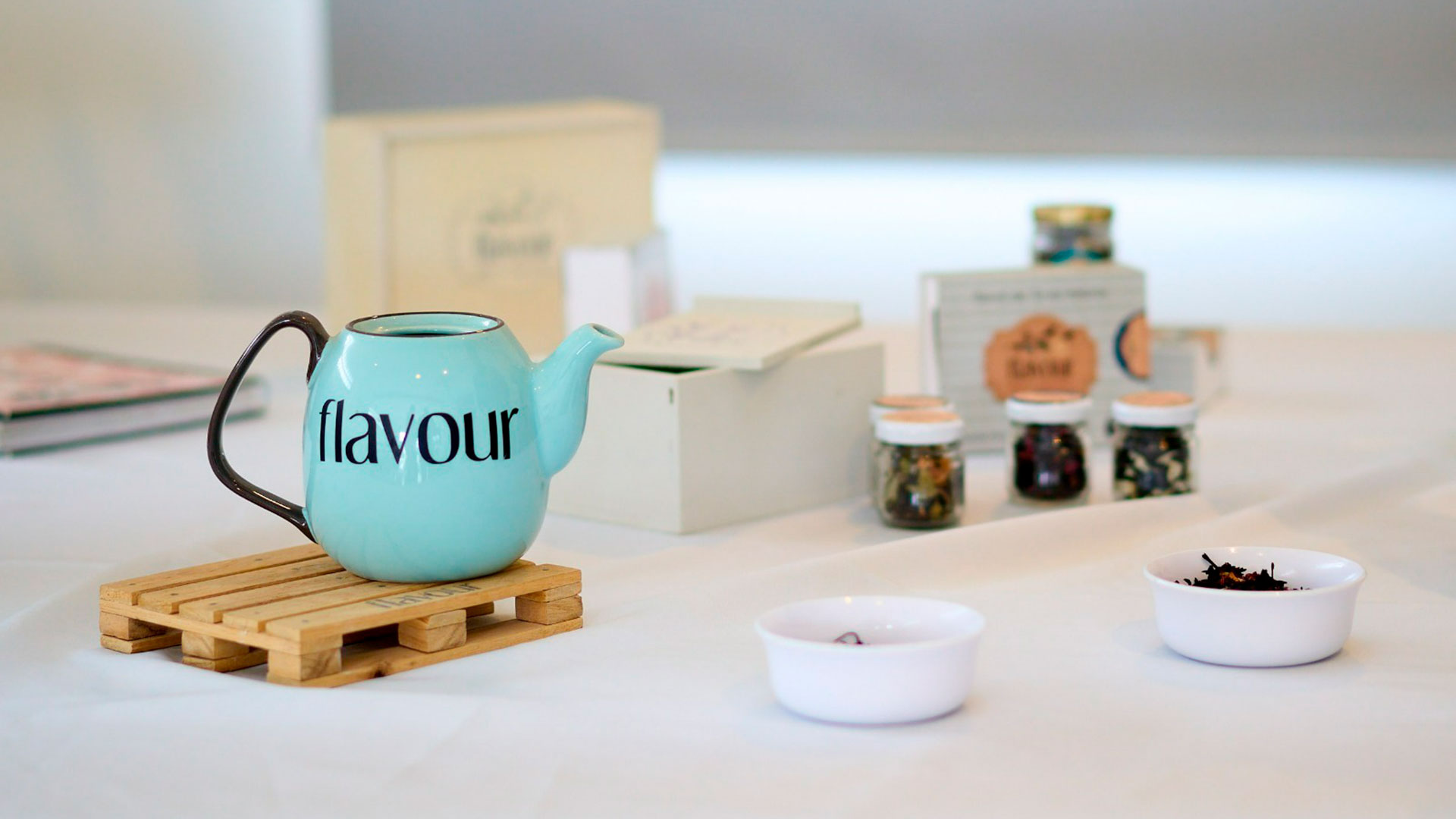El nombre elegido para su emprendimiento de producción y venta de te es “Flavour”, que en inglés significa “sabor”
