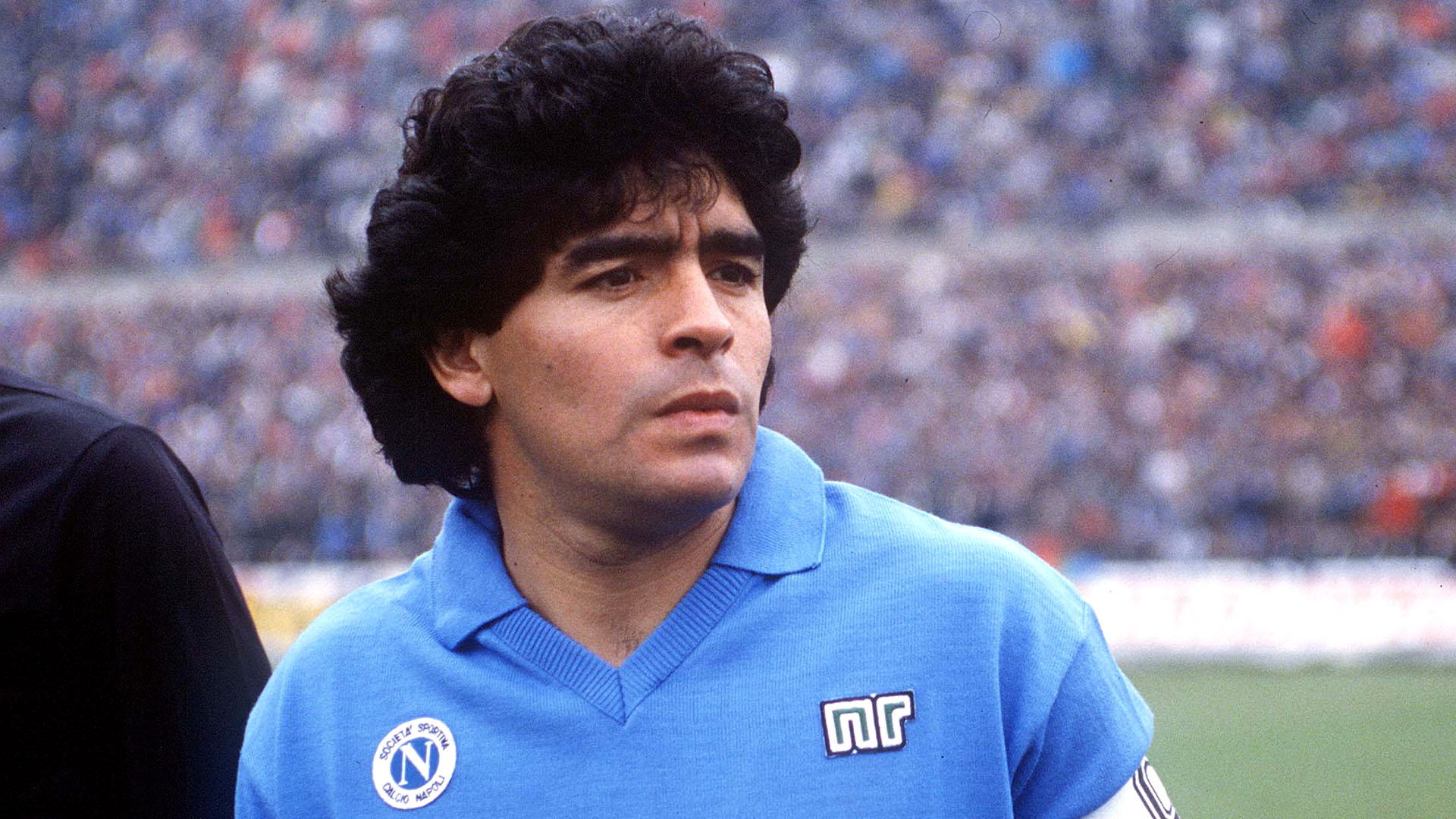 Diego Maradona en el Nápoli (Crédito: Shutterstock)
