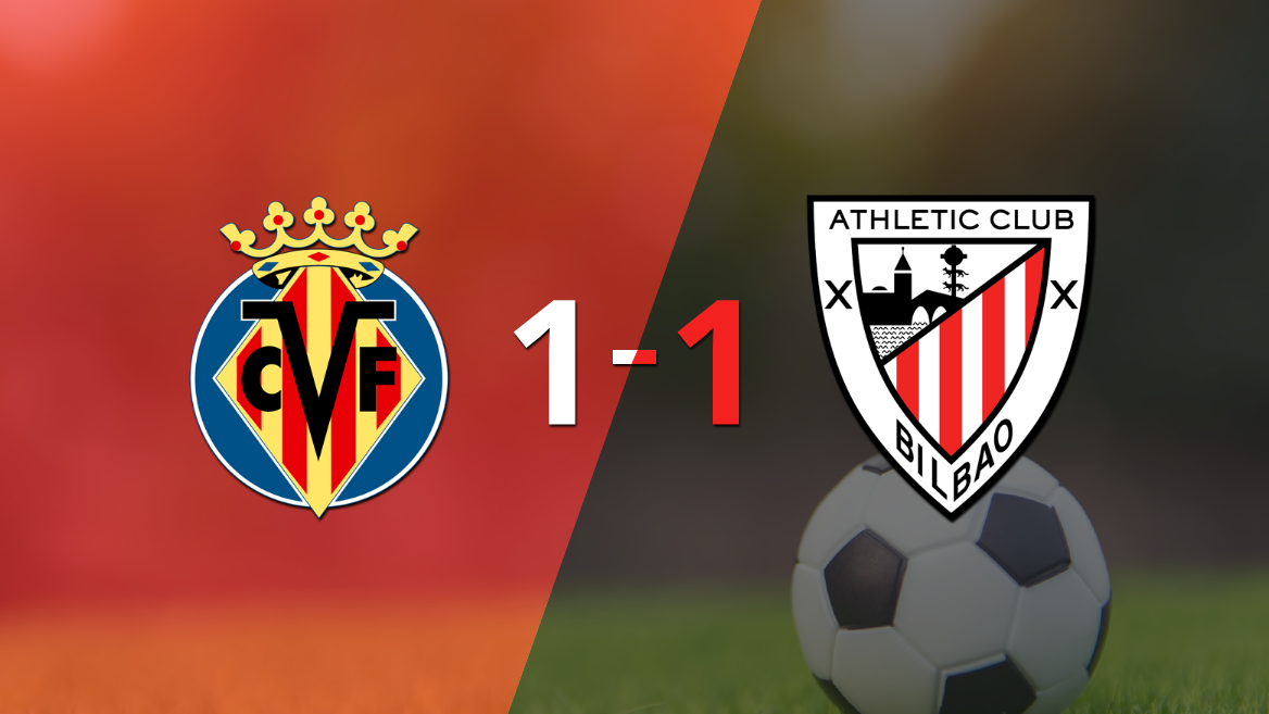 Villarreal y Athletic Bilbao se reparten los puntos y empatan 1-1 - Infobae