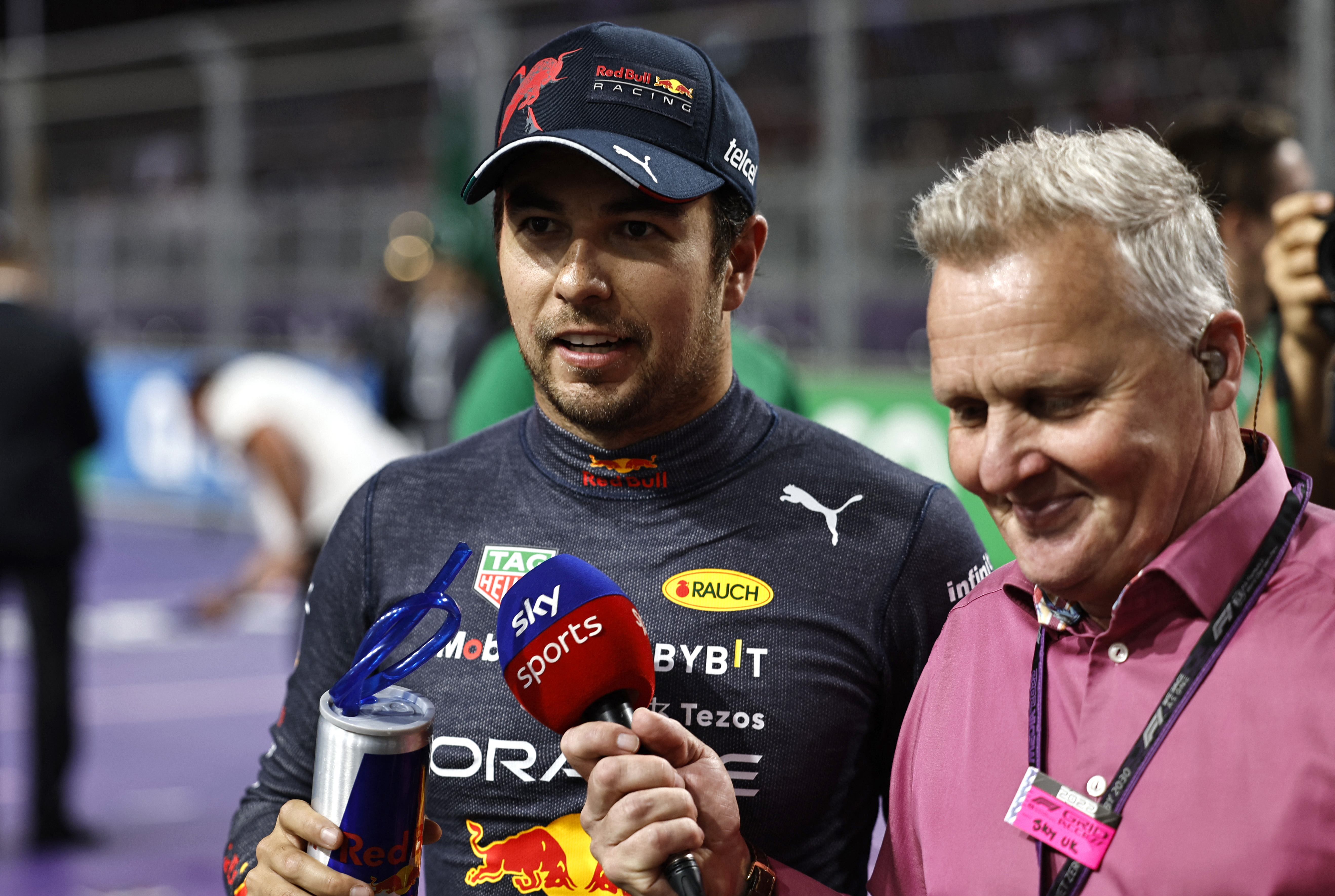Czech ofreció unas palabras a los medios de Fórmula 1 (Foto: REUTERS/Hamad I Mohammed)