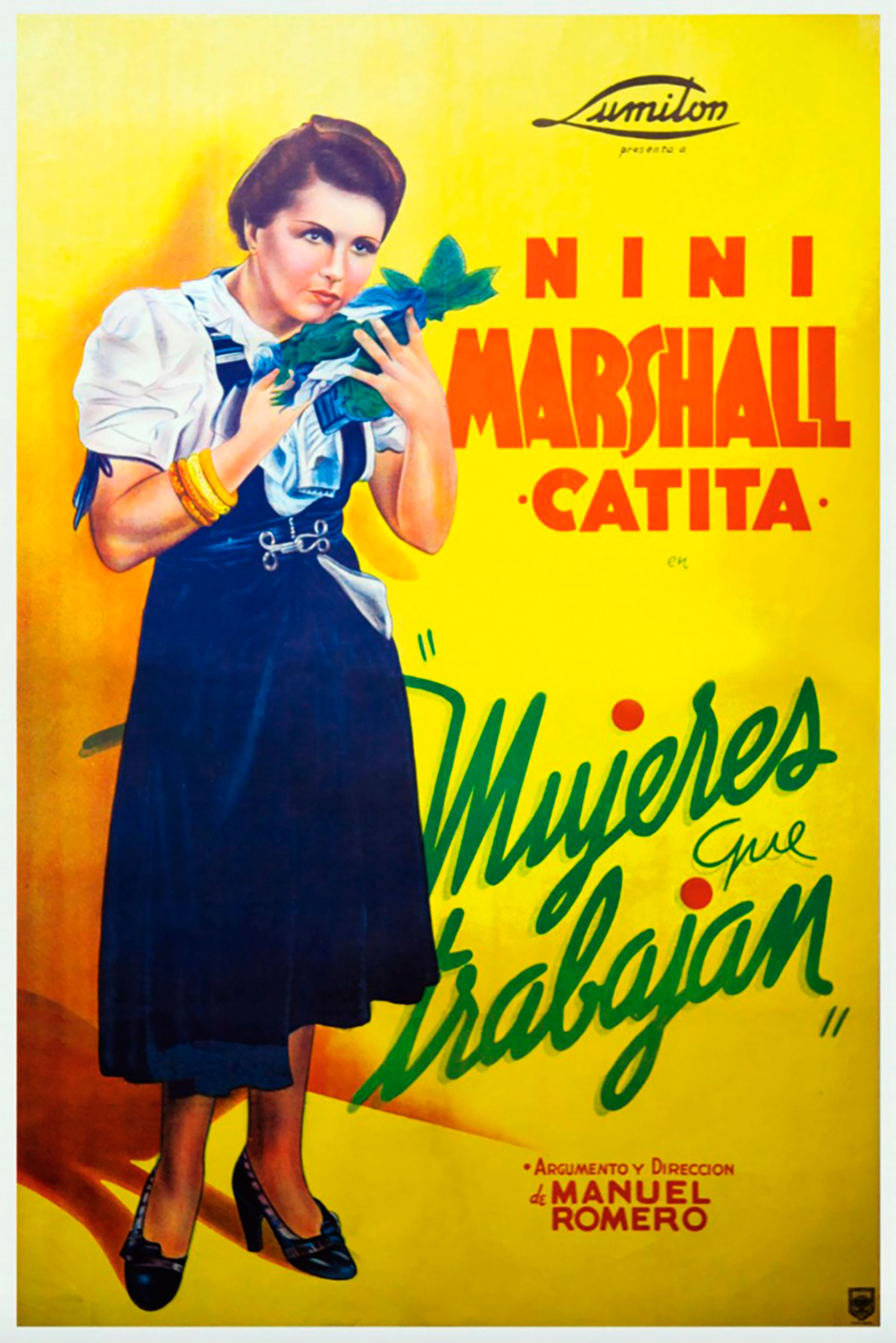 El póster de "Mujeres que trabajan", de Niní Marshall