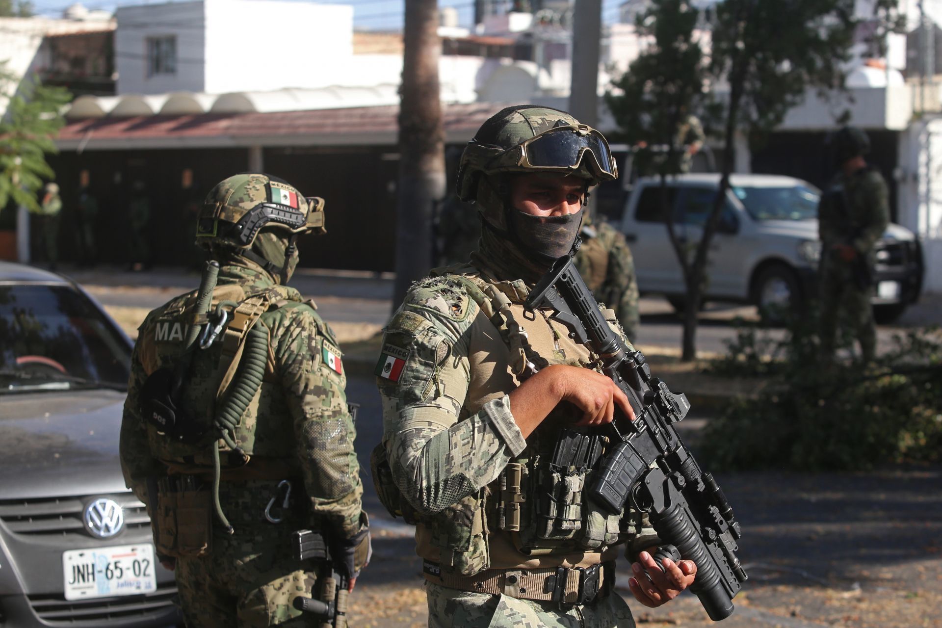 Durante el rescate de un hombre en Guaymas se logró la captura de nueve integrantes de un grupo criminal (FOTO: FERNANDO CARRANZA GARCIA / CUARTOSCURO.COM)