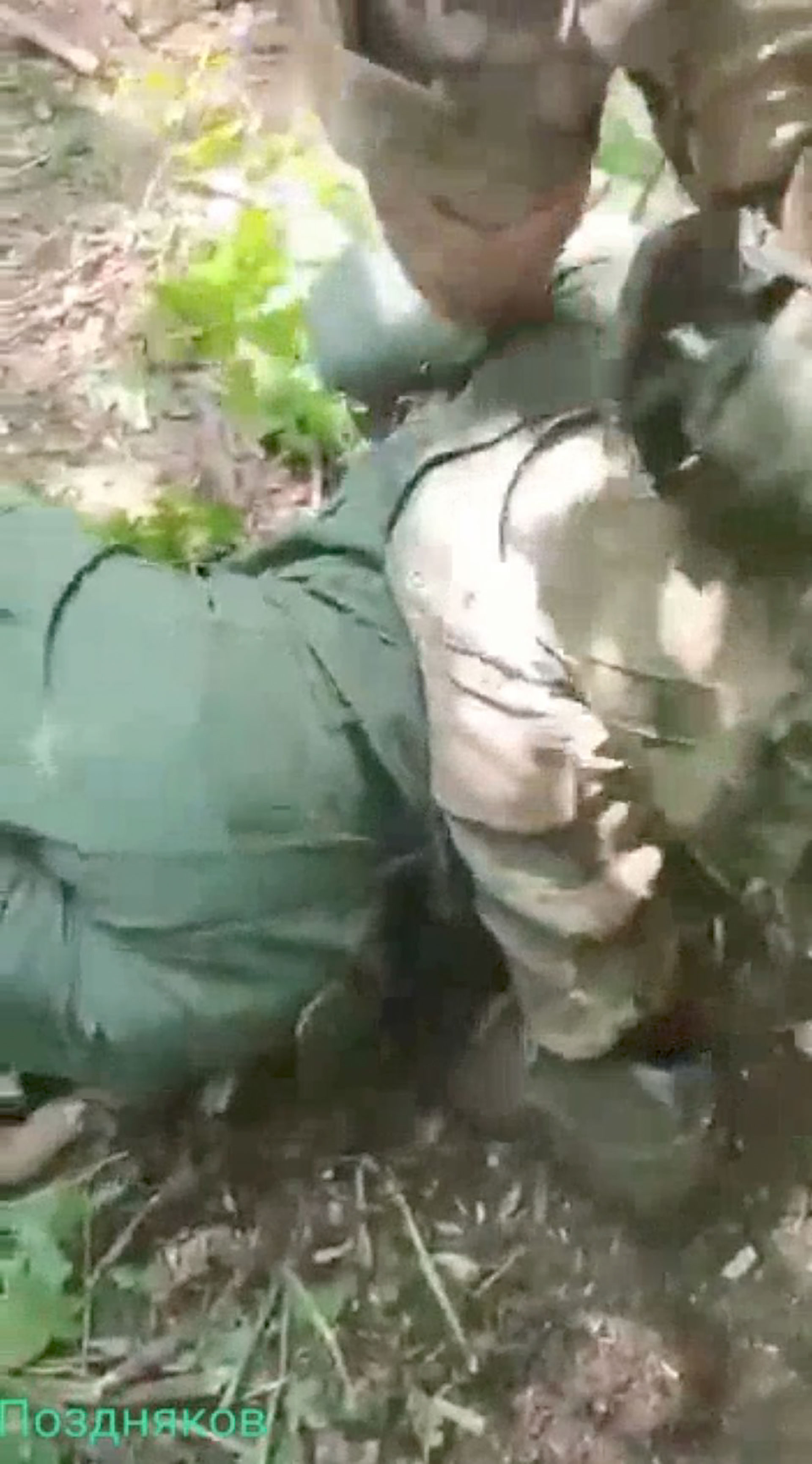 Captura de pantalla del video de la decapitación