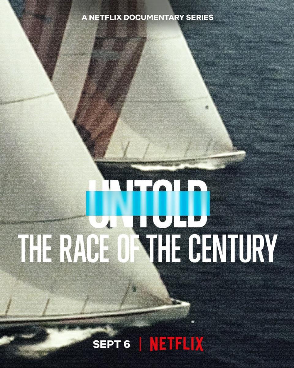 Póster oficial del documental "Untold: The Race of the Century". (Netflix)