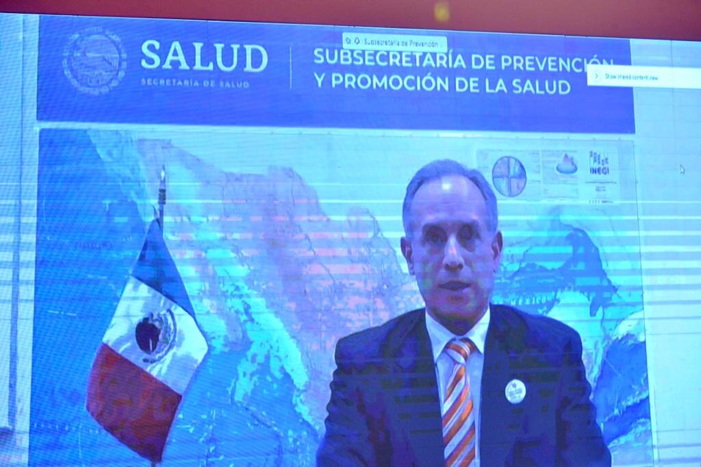 El subsecretario López-Gatell alertó sobre el incremento de las hospitalizaciones en algunas entidades del país (Foto: Secretaría de Salud)