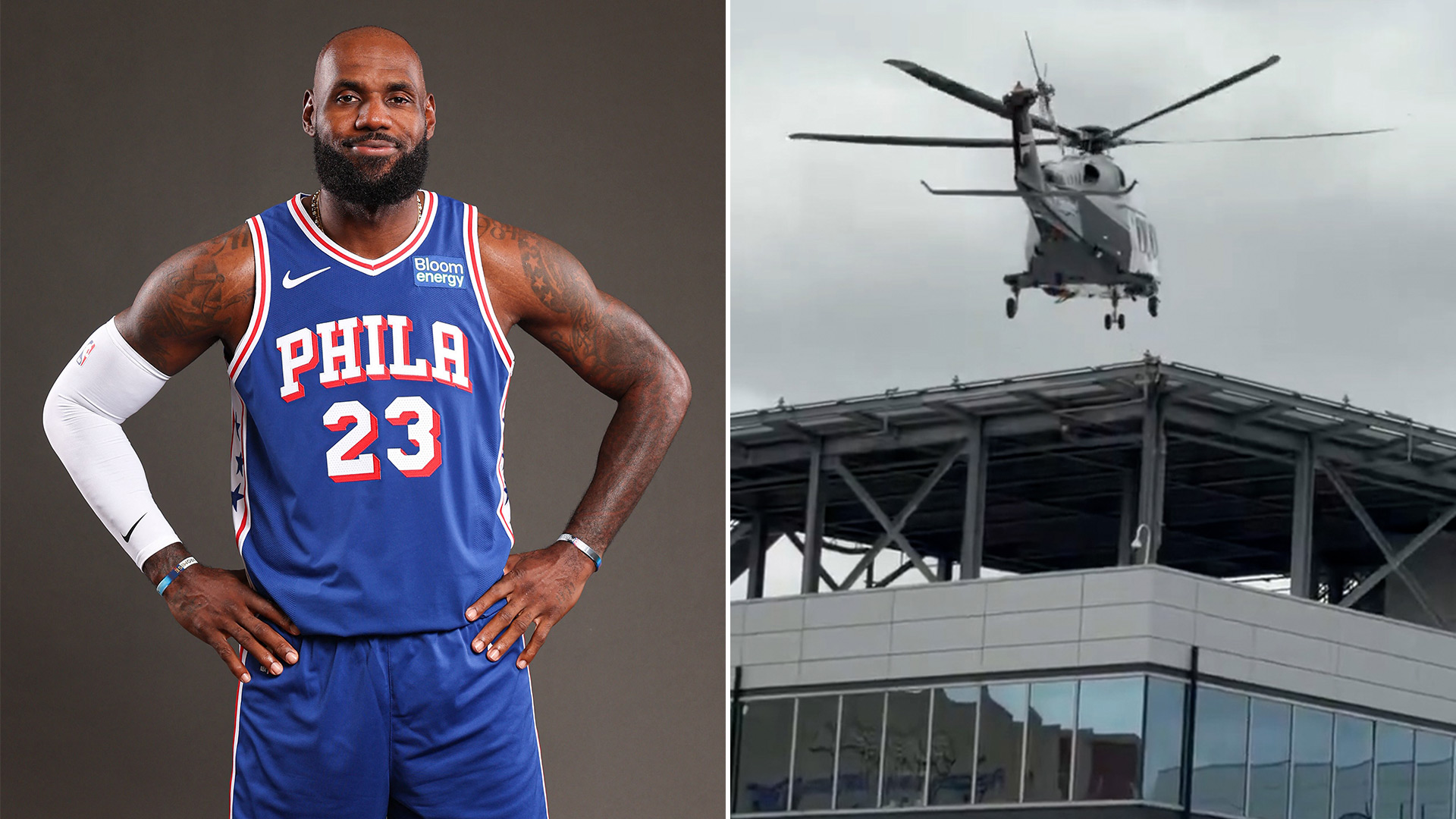 El curioso medio de transporte que eligió LeBron James para viajar de su casa al entrenamiento con su nuevo equipo de la NBA