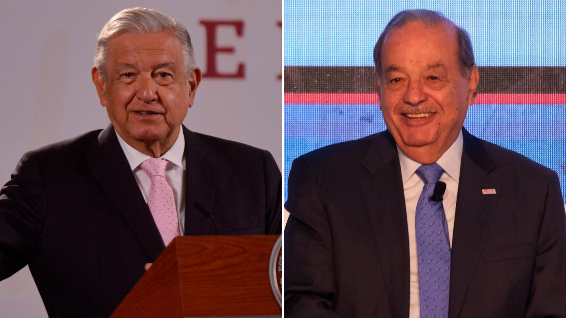 Recientemente AMLO señaló a Carlos Slim como un hombre "austero e institucional" (Fotos: CUARTOSCURO)