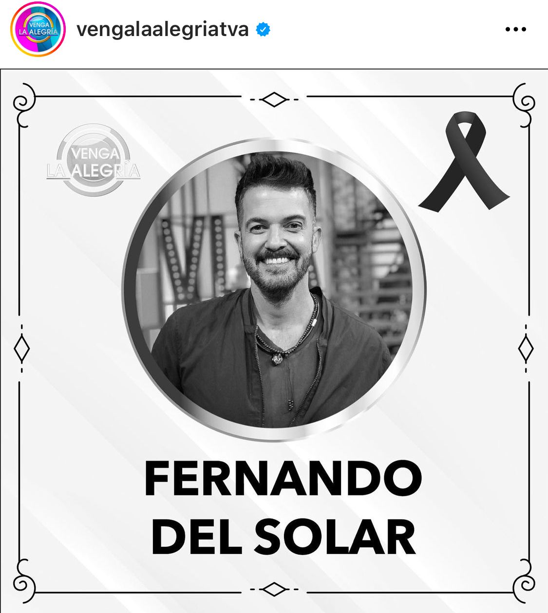 Venga la Alegría compartió un emotivo video para despedirse de Fernando  (Foto: Instagram/@vengalaalegriatva)