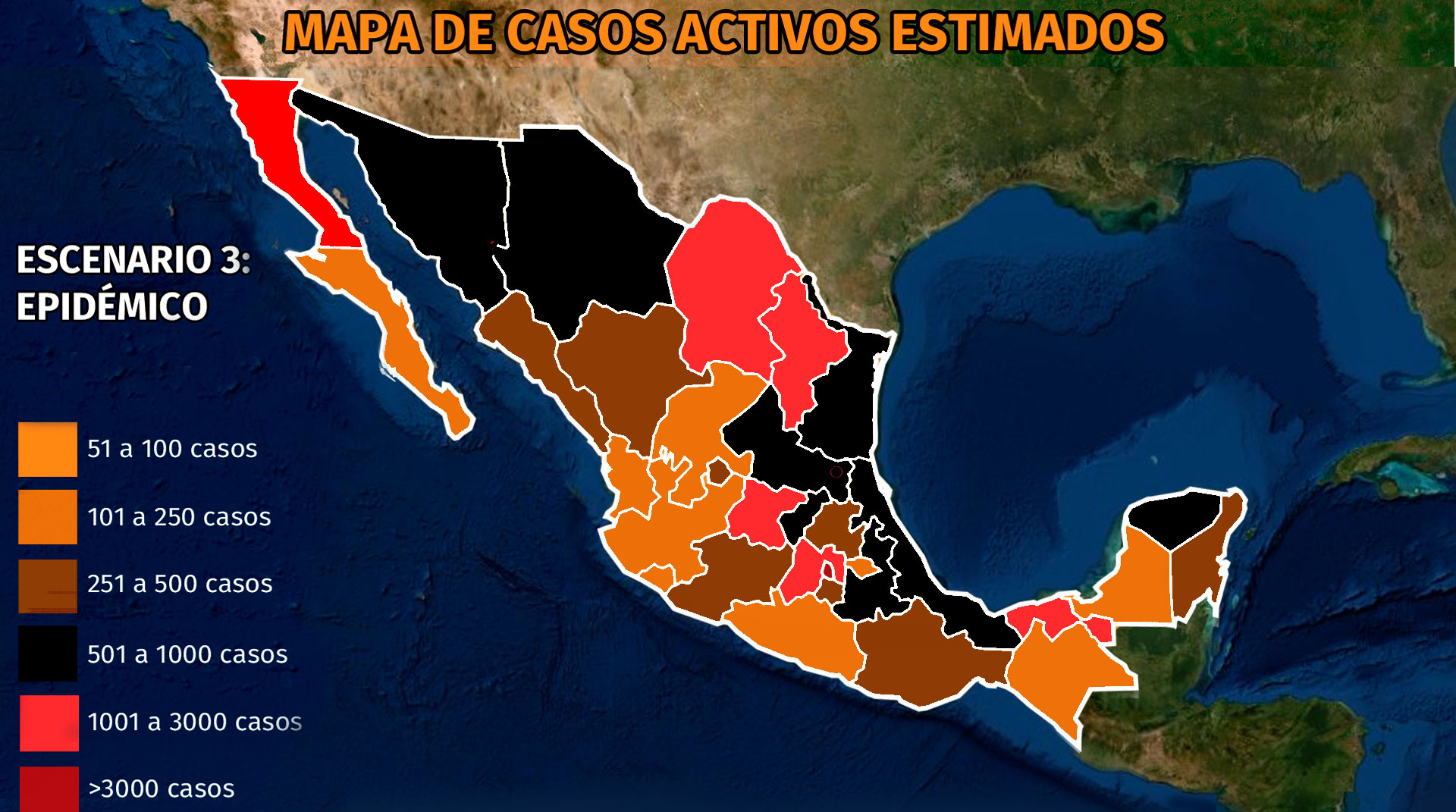 Mapa del coronavirus en México al 26 de octubre: casos descienden 18%, pero se registraron 150 muertes