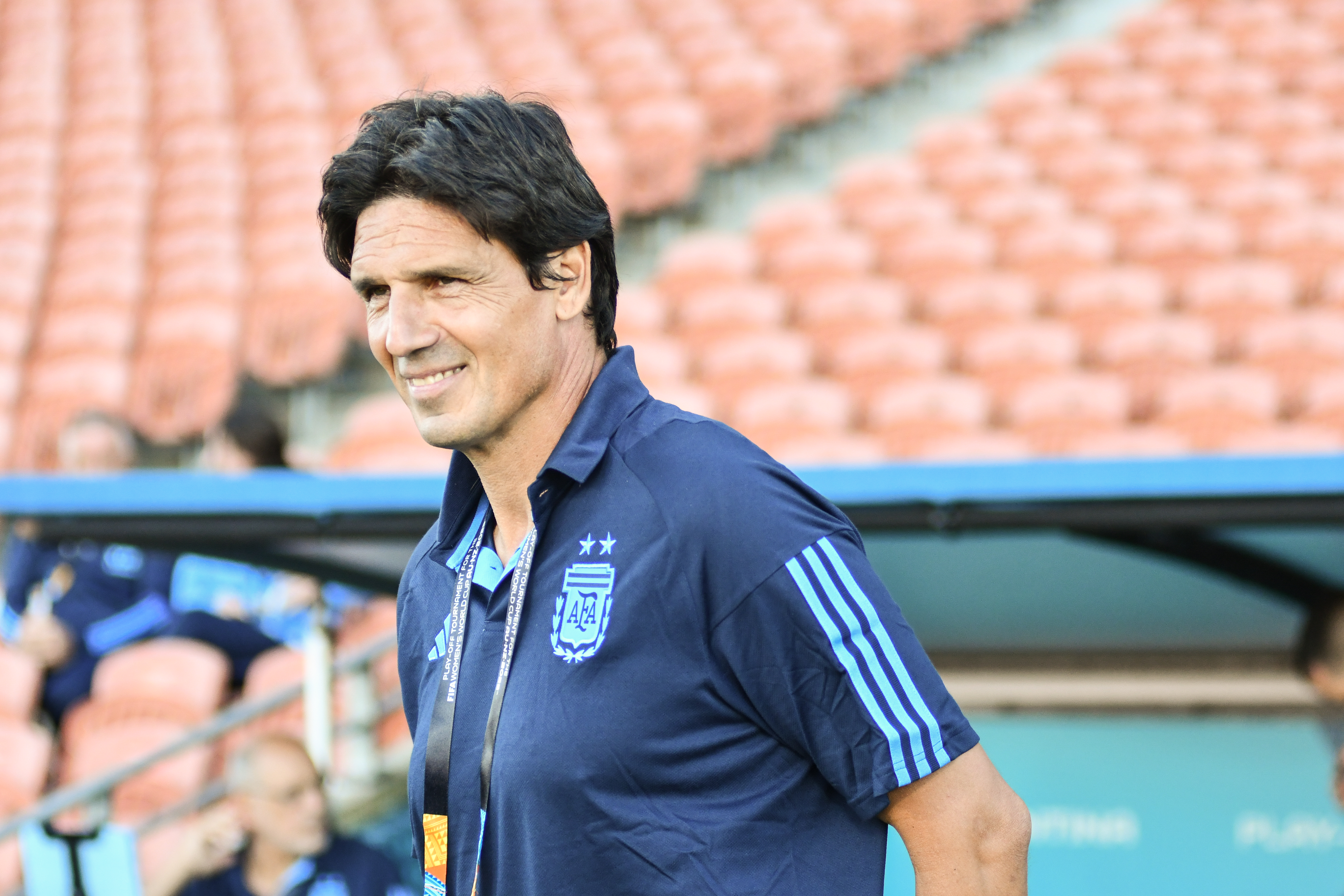 Germán Portanova presentó la primera lista (Foto: AFA)