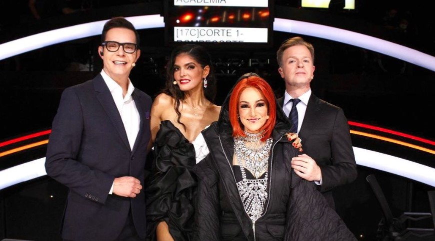 La cantante mostró su nuevo cambio de look en la gran final
(Foto: Instagram/@laacademiatv)