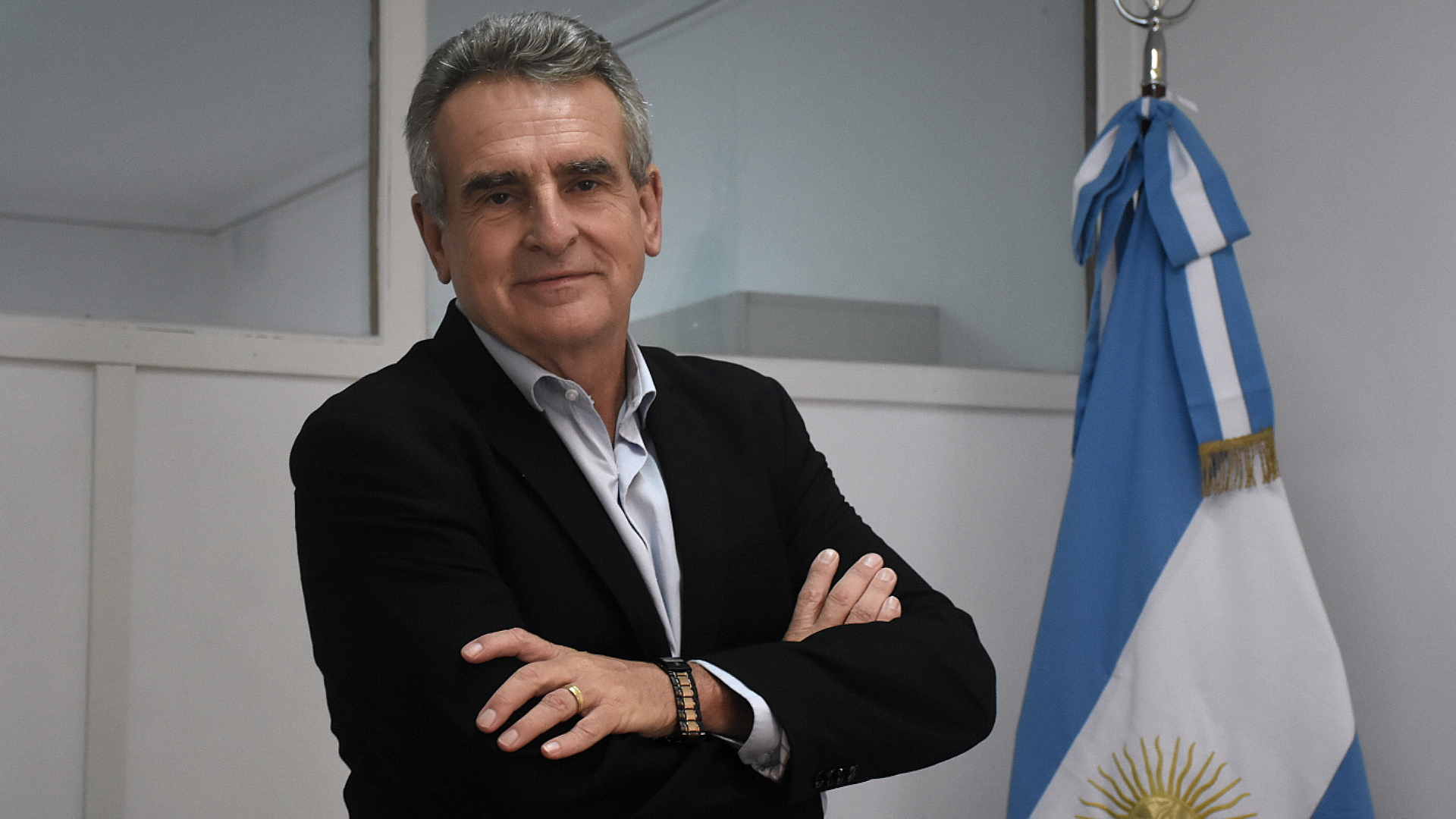 Agustín Rossi confía en que la interna en el Gobierno pronto comenzará a calmarse (Nicolás Stulberg)