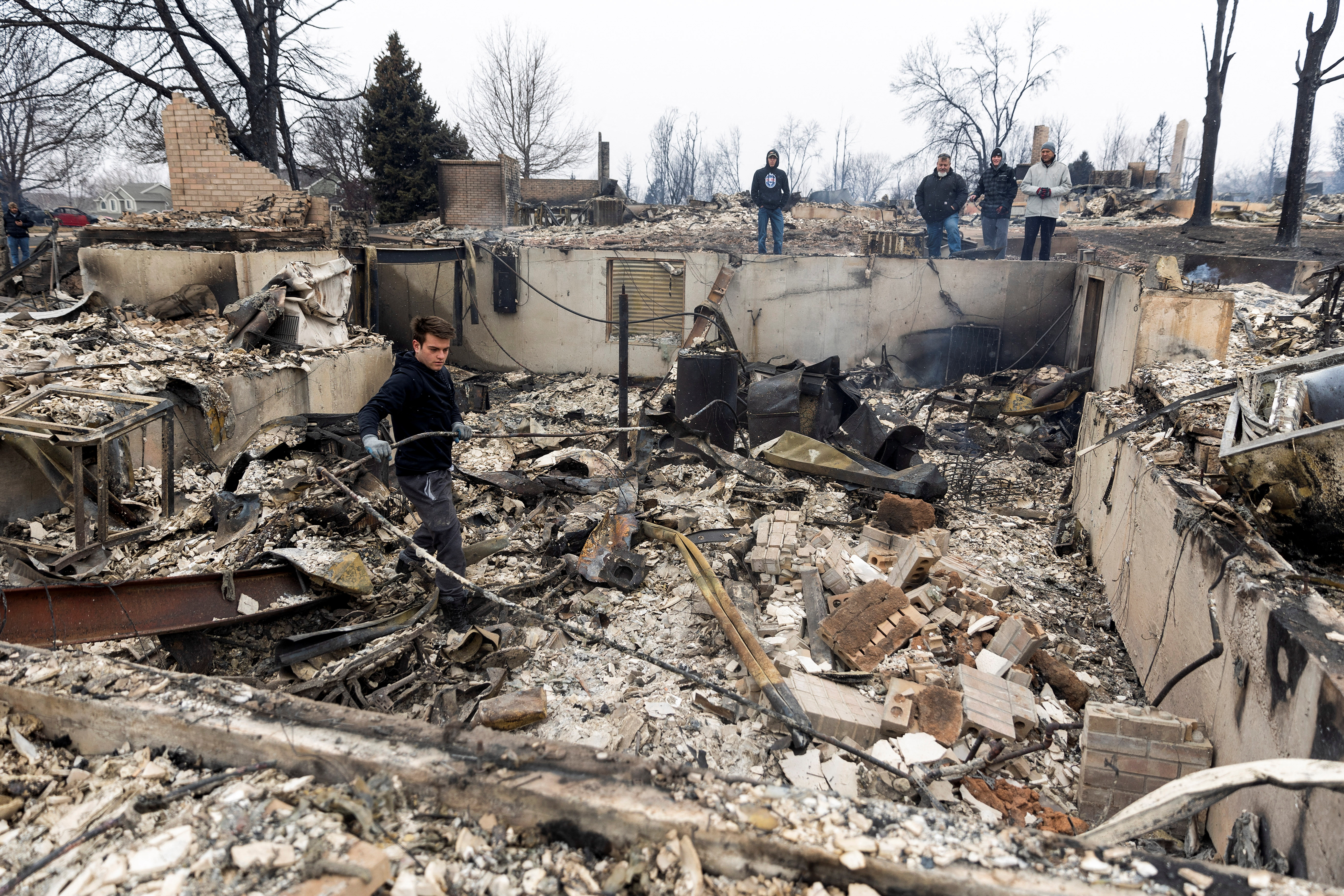 EEUU: el incendio forestal en Colorado destruyó  casas - Infobae