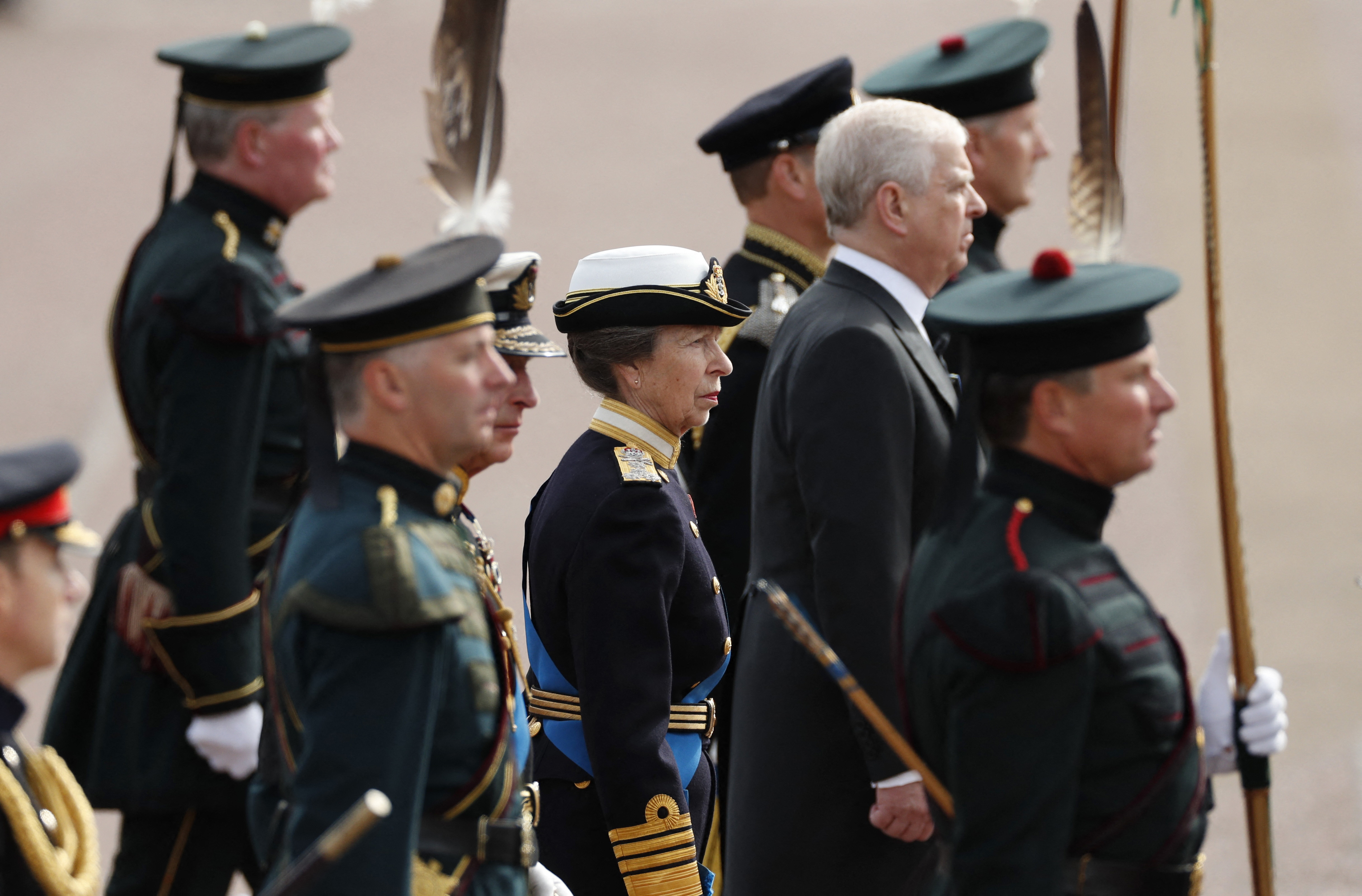  Si bien la princesa real no ha prestado servicio militar, está en posesión de una serie de honores y títulos (REUTERS)