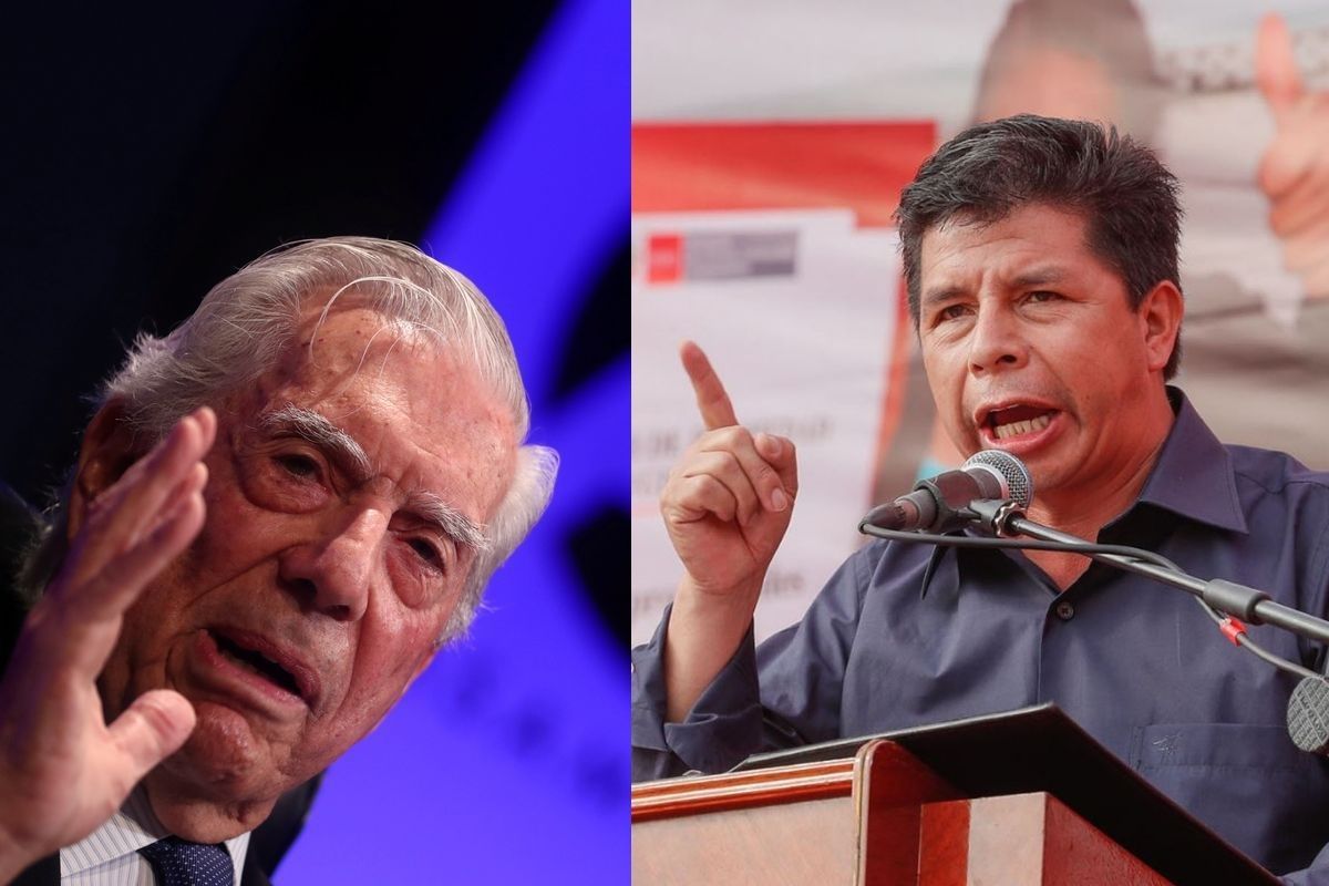 Mario Vargas Llosa insistió en sus críticas hacia Pedro Castillo