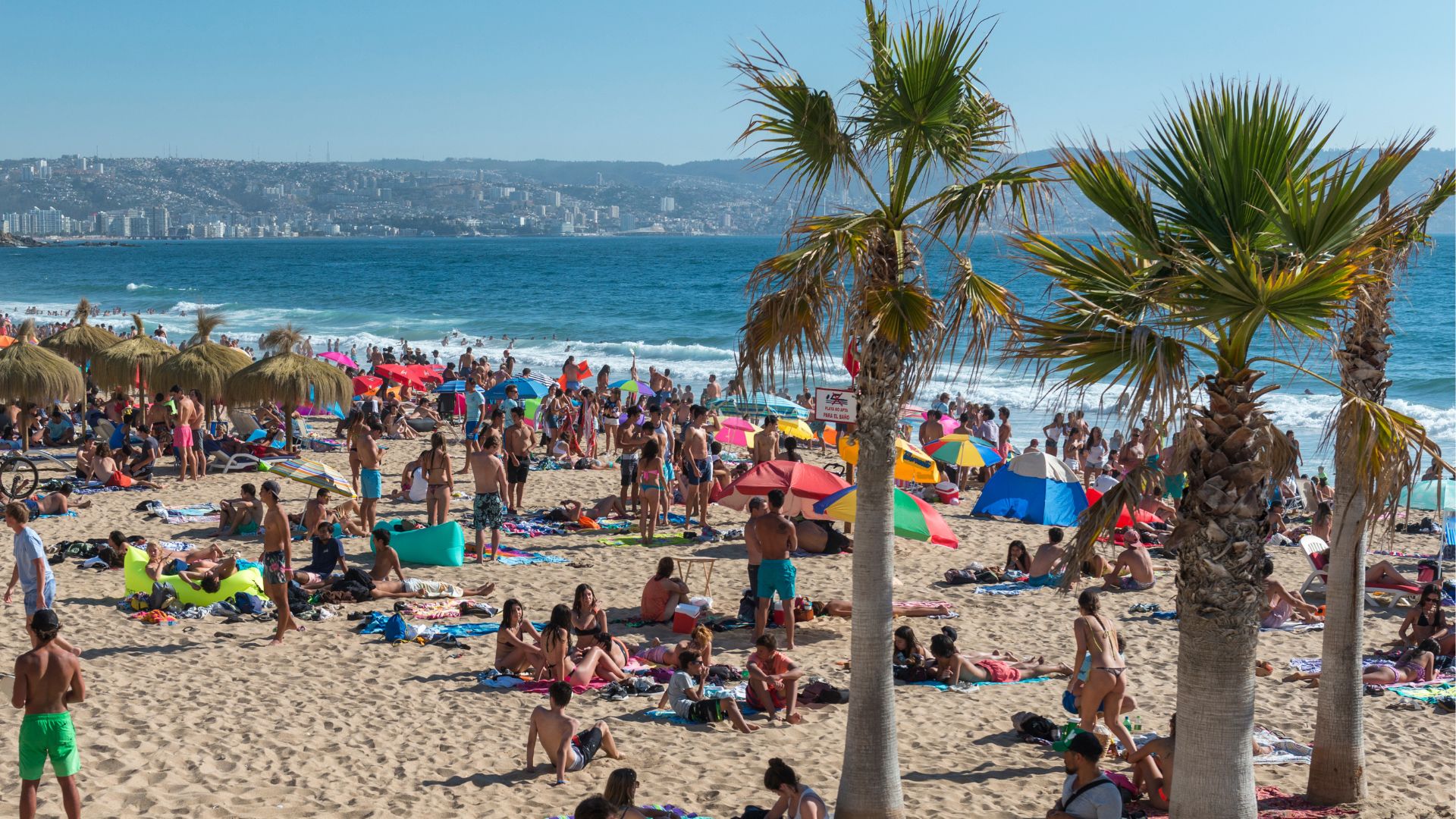 Viña del Mar combina playa con música (Crédito: Prensa Sernatur)
