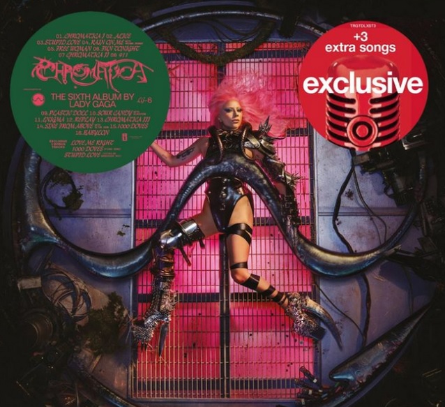 Una Gaga estilo cyborg aparece en la carátula del tan esperado álbum (Foto: Target)