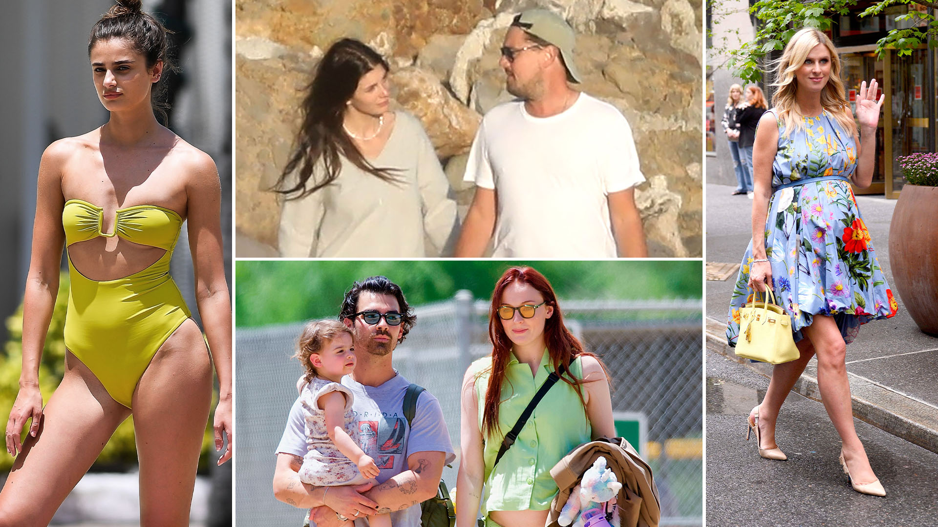 La producción de Taylor Hill en Miami, el día de playa de Leonardo DiCaprio y Camila Morrone en Malibú: celebrities en un click