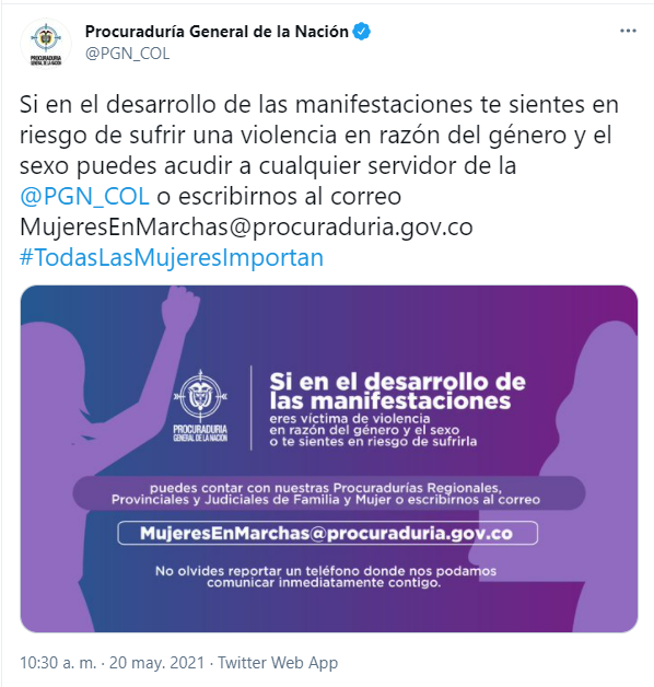 Procuraduría Crea Campaña Para Recibir Denuncias Por Violencia Sexual Y De Género Durante Las 5952