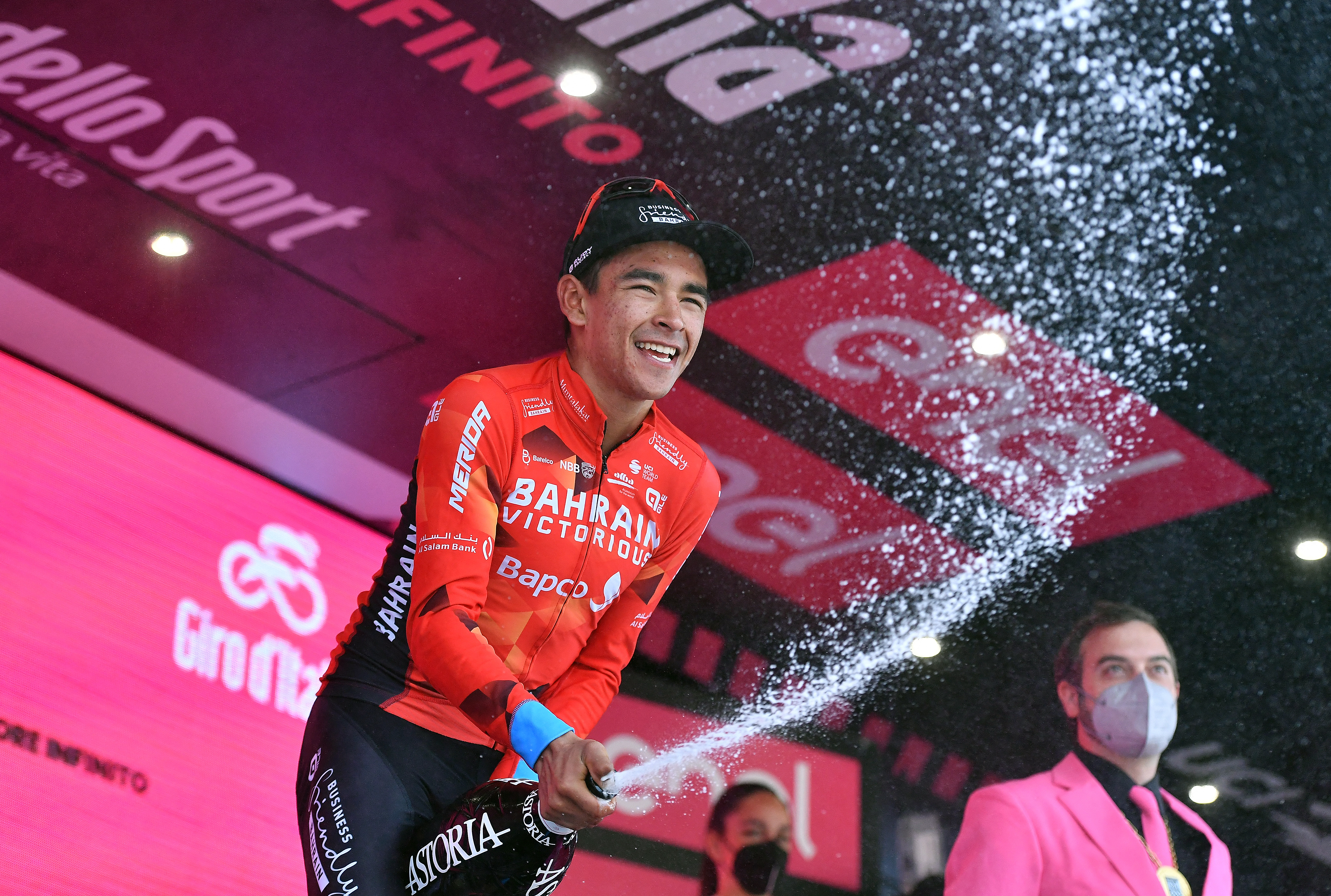 El colombiano Santiago Buitrago, ganador de la etapa 17 del Giro de Italia 2022
