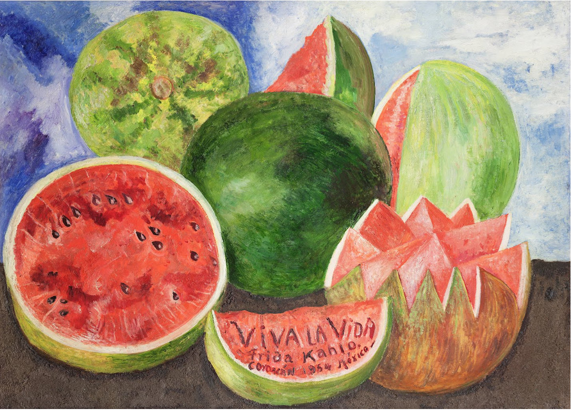 "Viva la vida", cuadro de Frida Kahlo (Cortesía google Arts)
