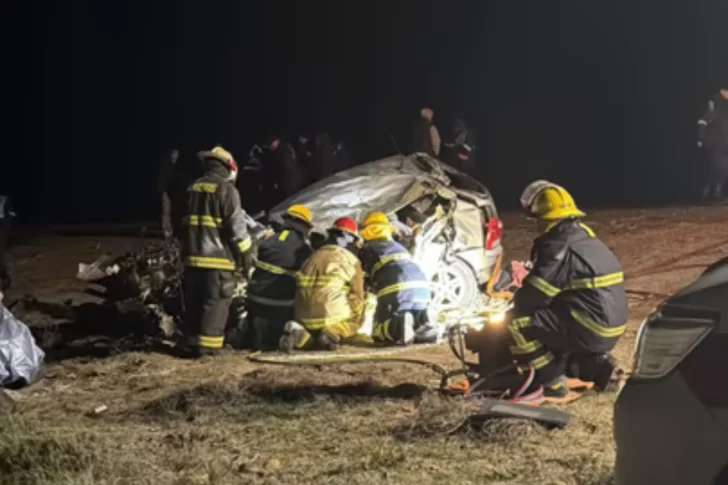 Volvía de ver jugar a su hijo en Chubut y murió en un choque: su hermano también perdió la vida 