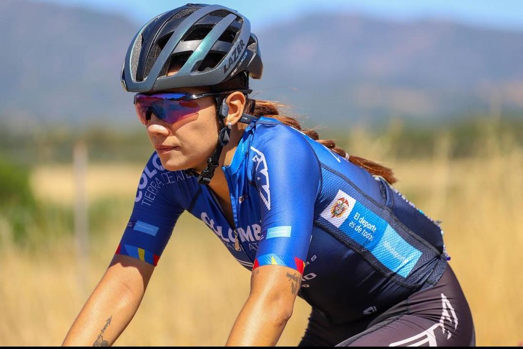 Lina Marcela Hernández, ciclista COlombia Tierra de Atletas. 

Foto: ADN Cycling/@Marcehg111